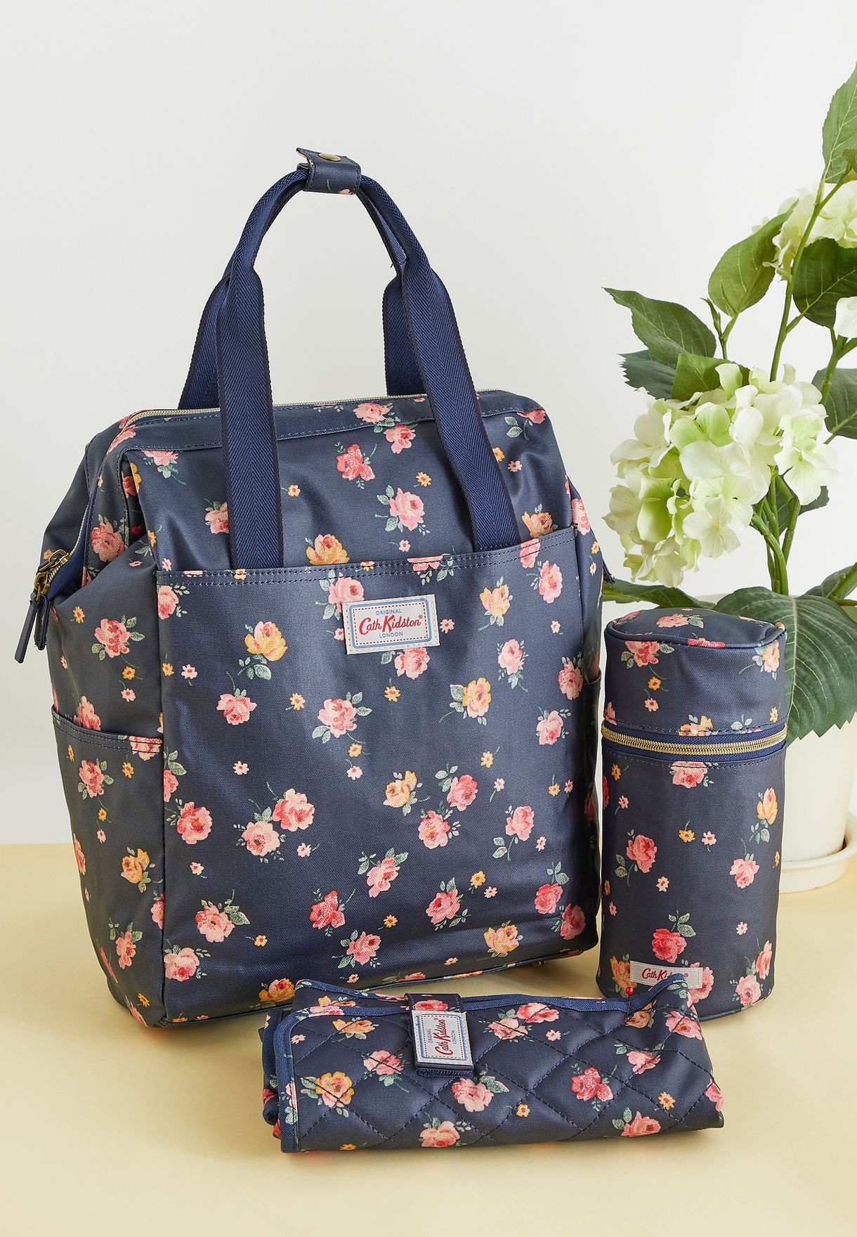 Buy Cath Kidston navy Floral Backpack 