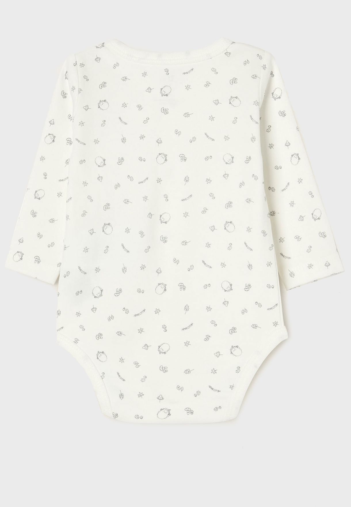 Infant 4 Pack Assorted Bodysuit