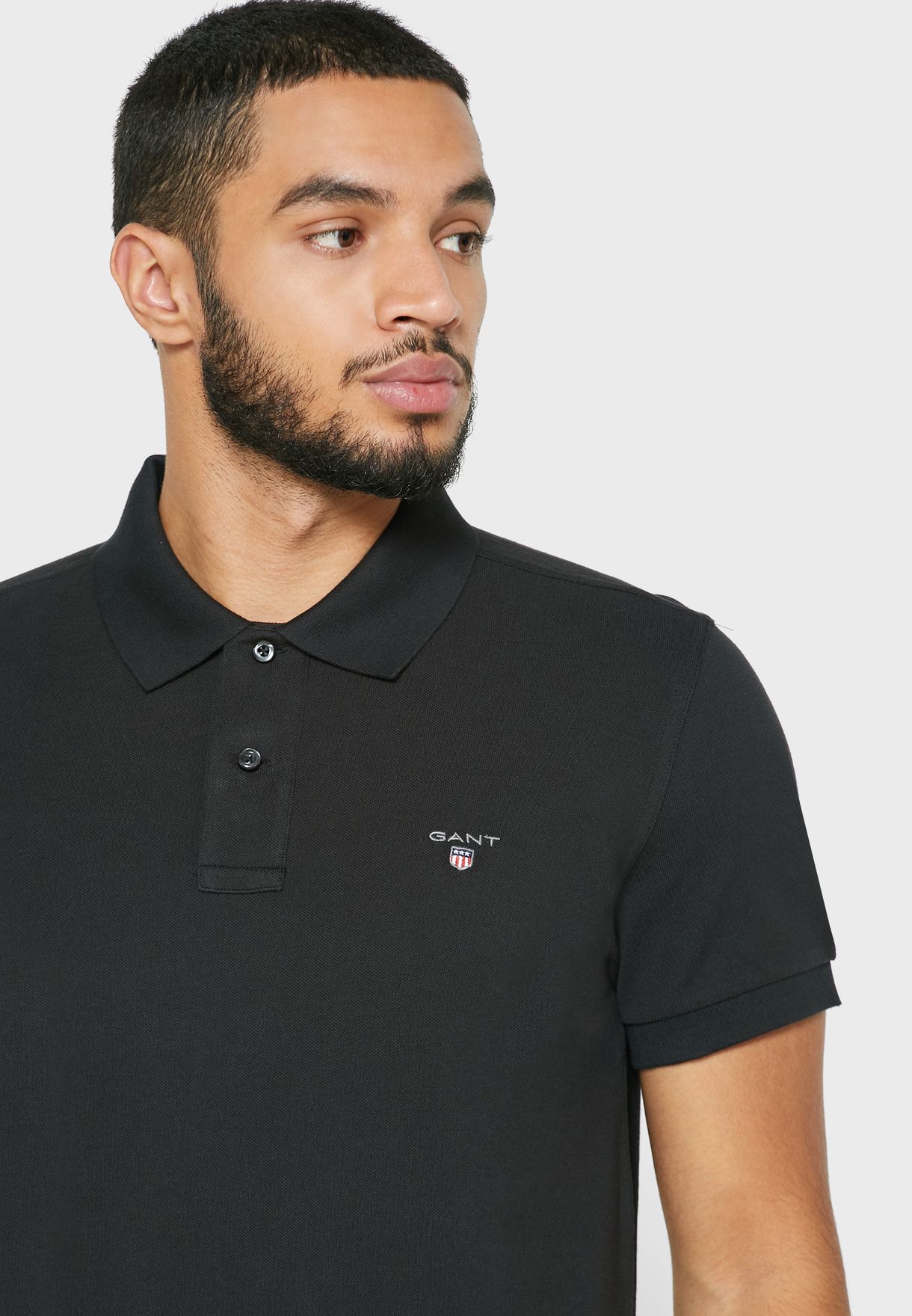 Chest Logo Slim Fit Polo