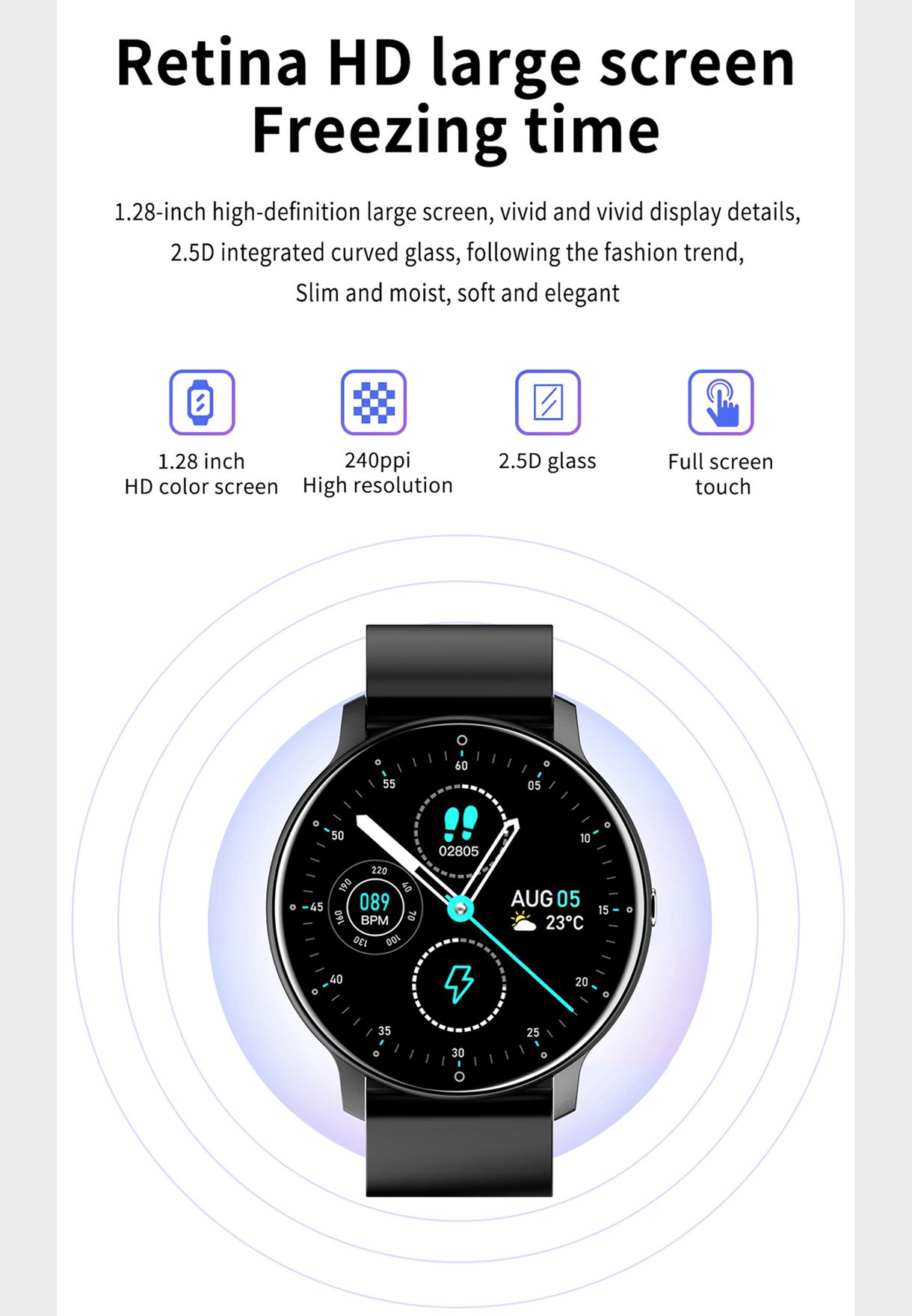 Smart Bracelet With Multiple Fitness Features