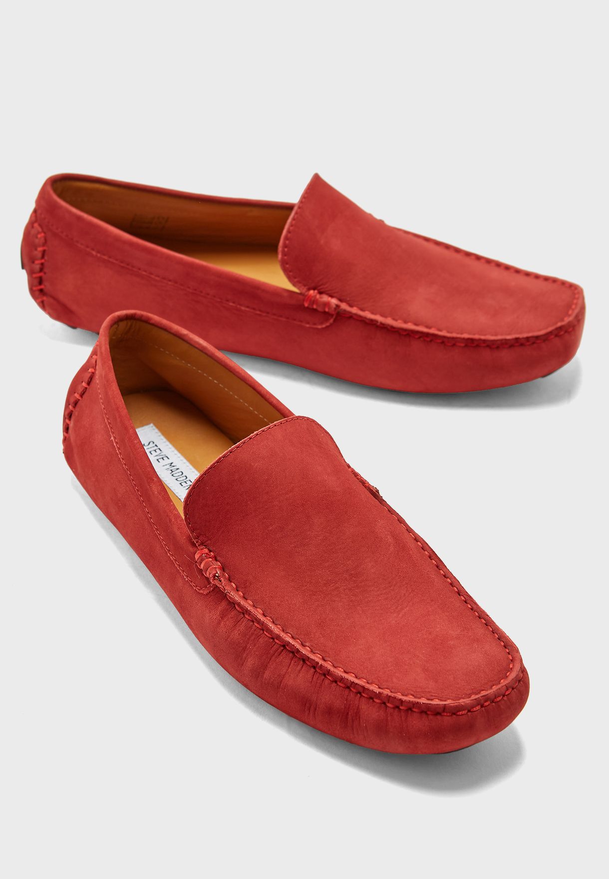 Buy Steve Madden red Parkes Loafers for 