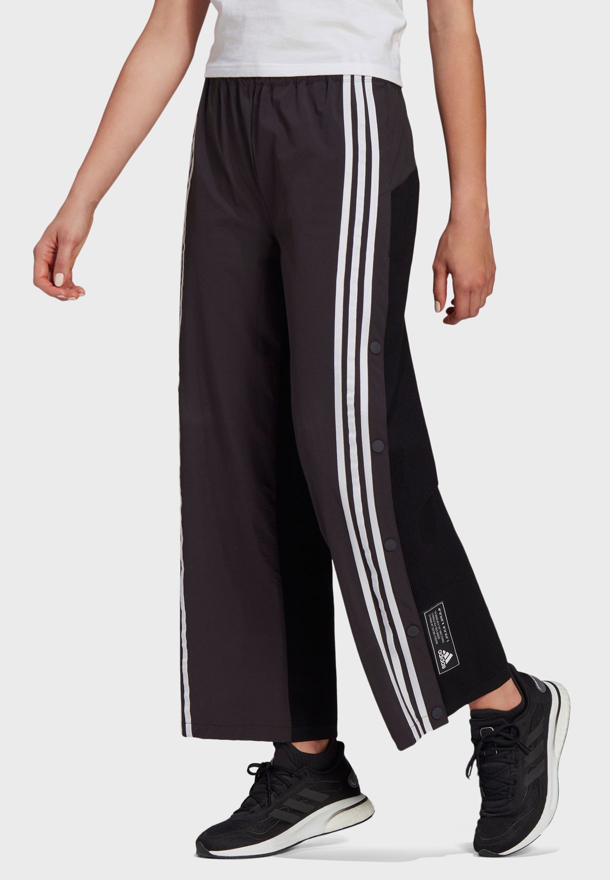 adidas snap sweatpants