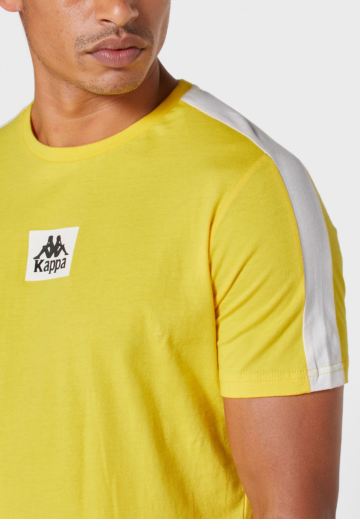 kappa t shirt yellow