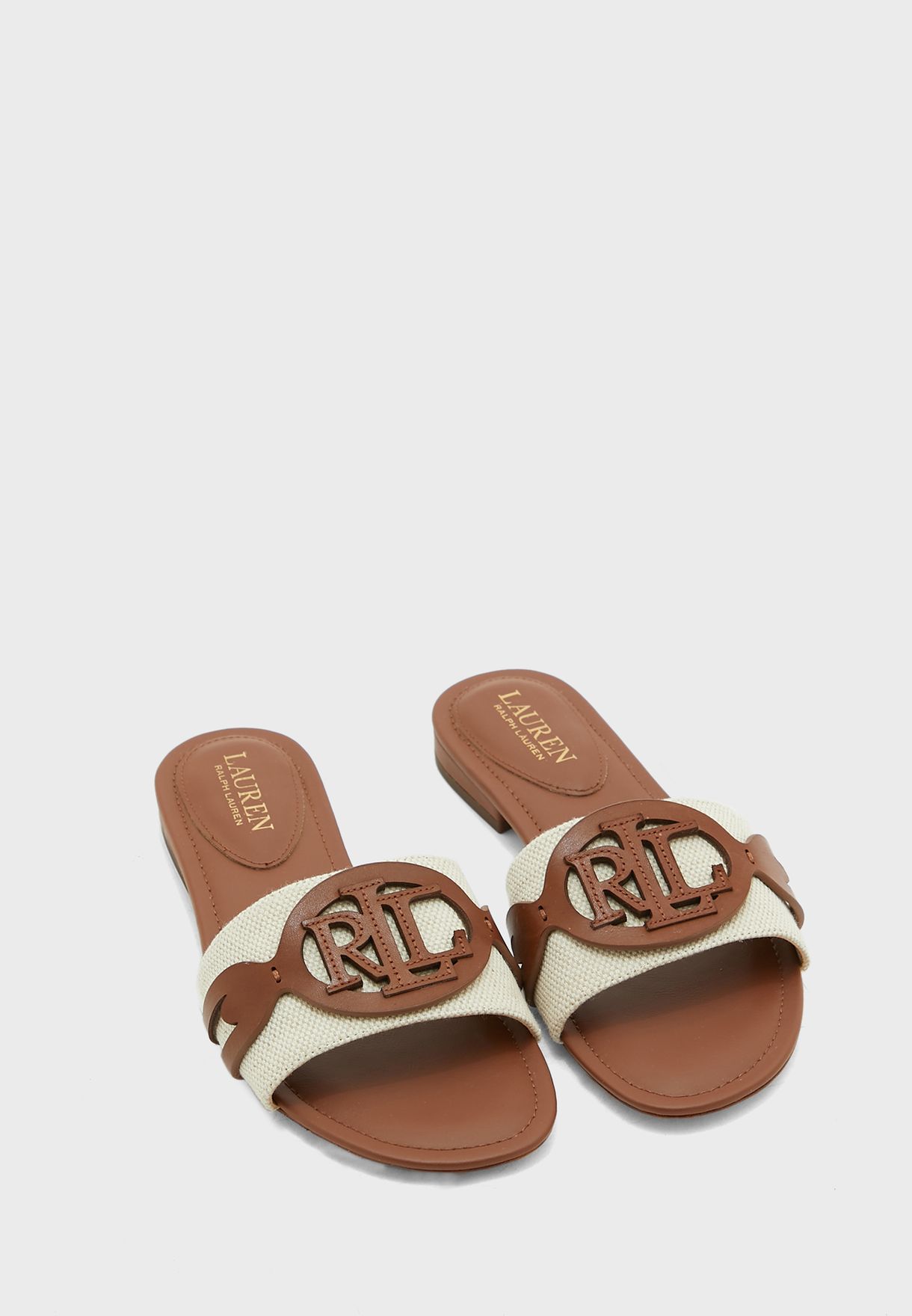 Buy Lauren Ralph Lauren brown Alegra Sandals for Women in Baghdad, Basra