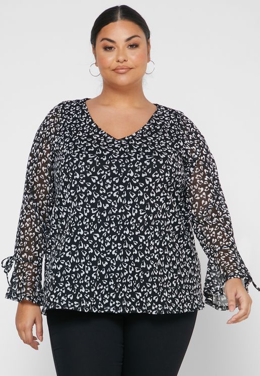 dkny plus size tops