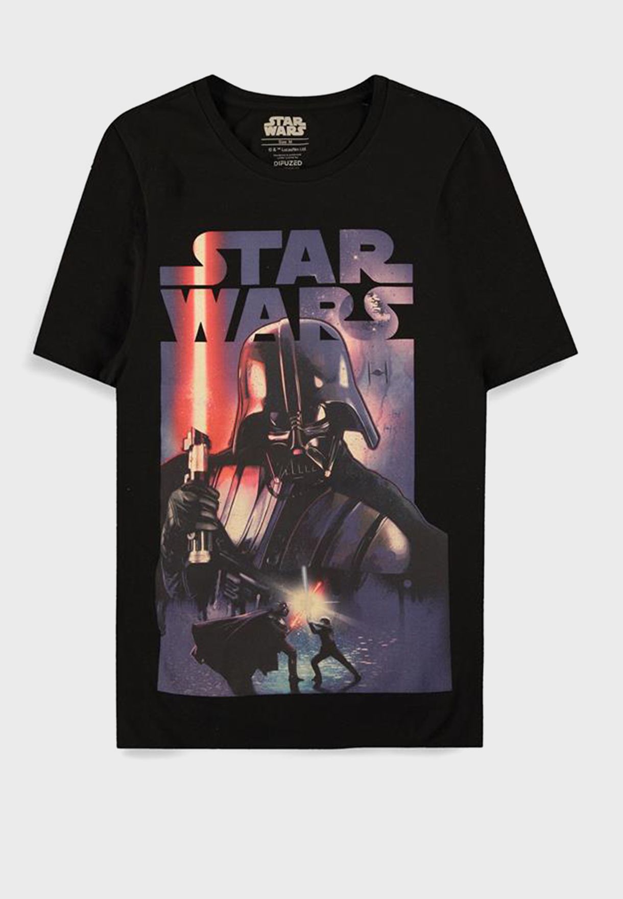 Darth Vader Poster Crew Neck T-Shirt