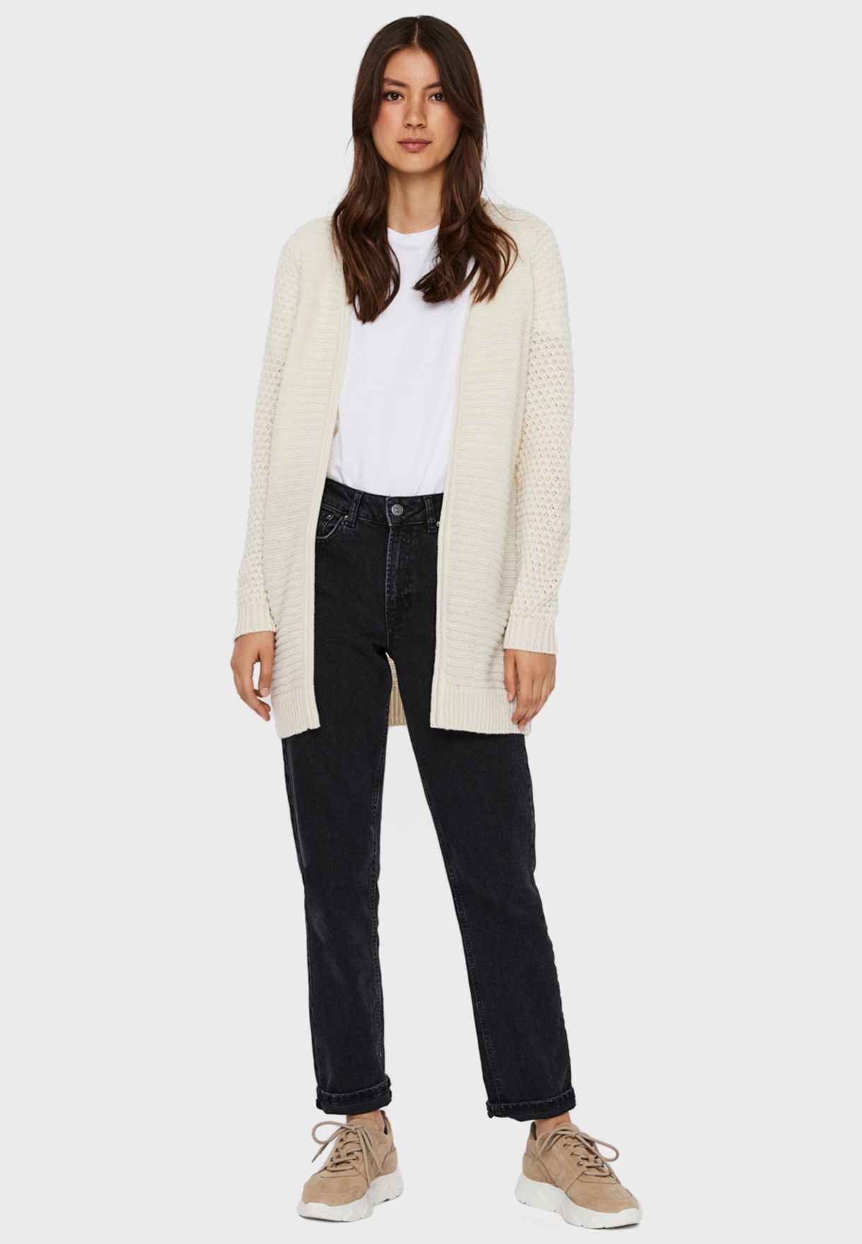 vero moda longline cardigan