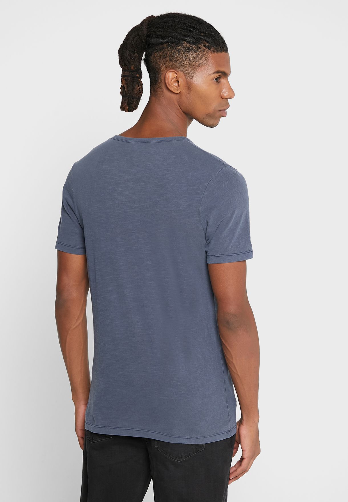 Essential Split Neck T-Shirt