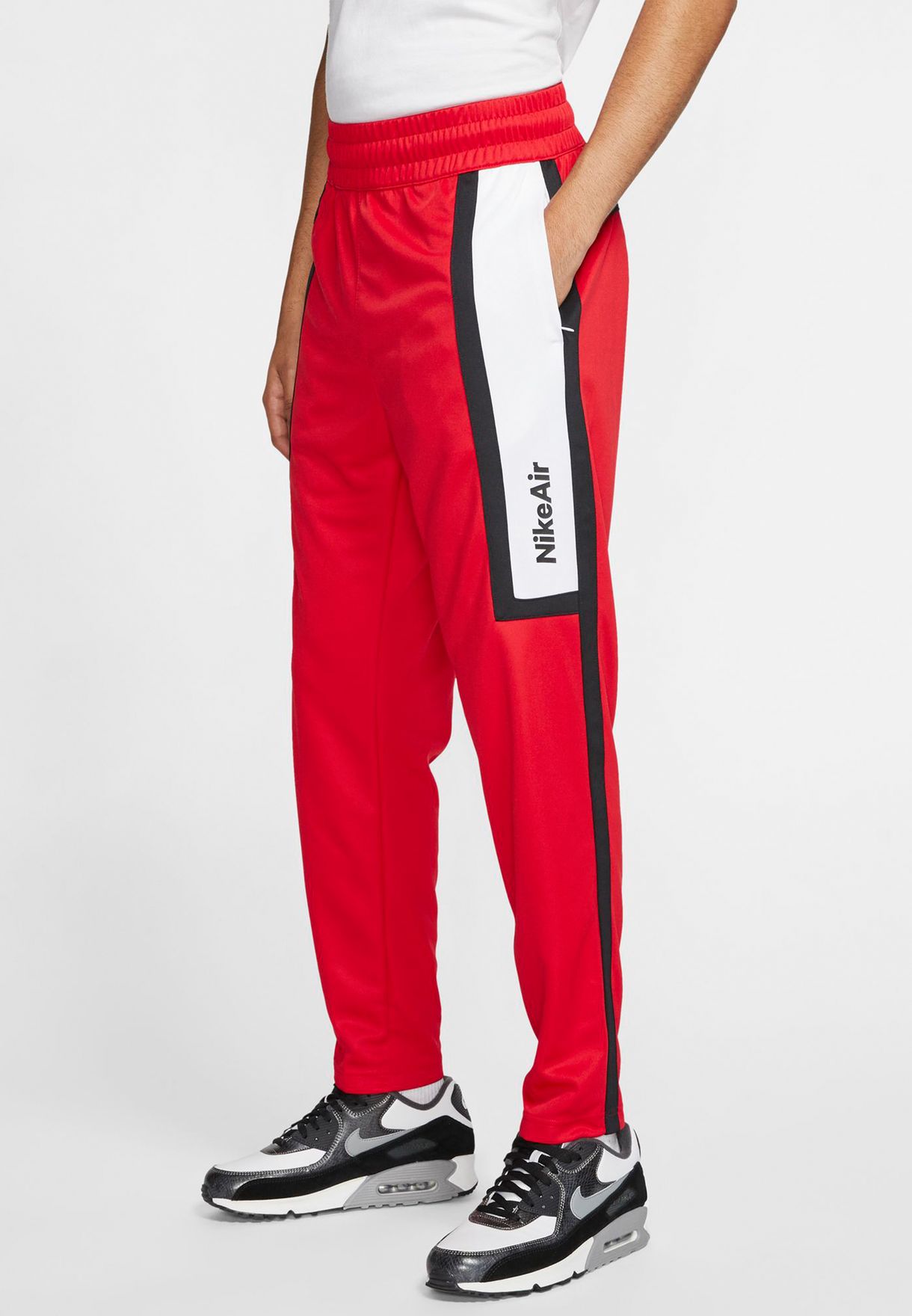 Buy Nike red NSW Air Sweatpants for Men 