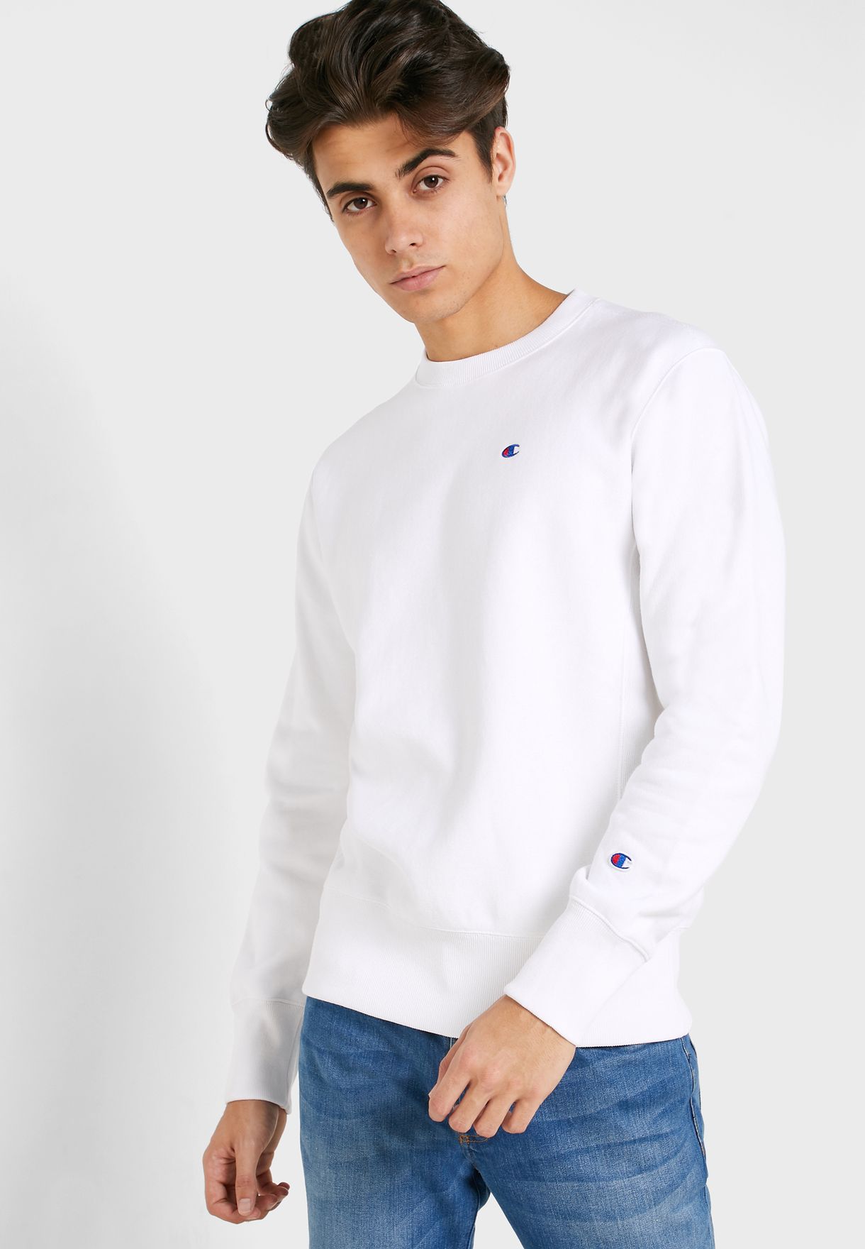 champion sweatshirt outfit qatar