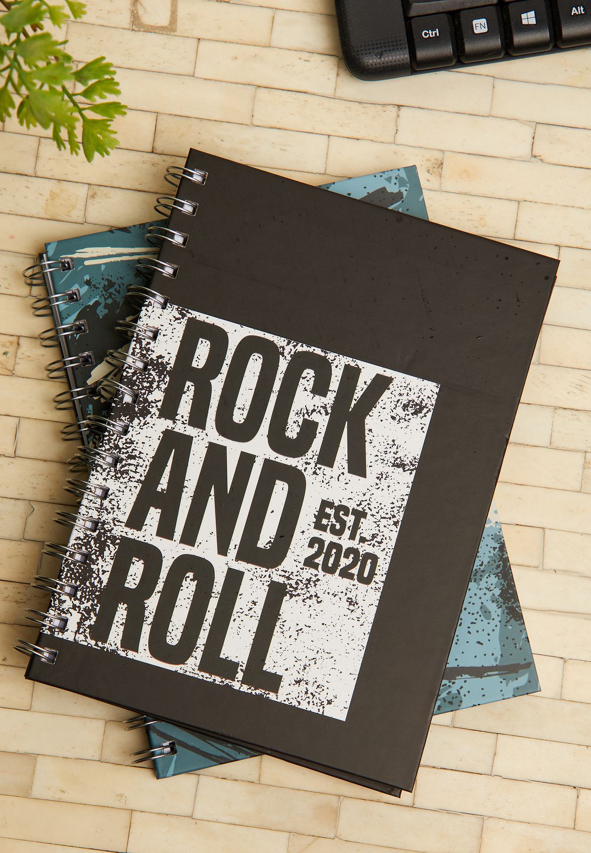 A5 Spiral Hardcover Notebook - Rock & Roll