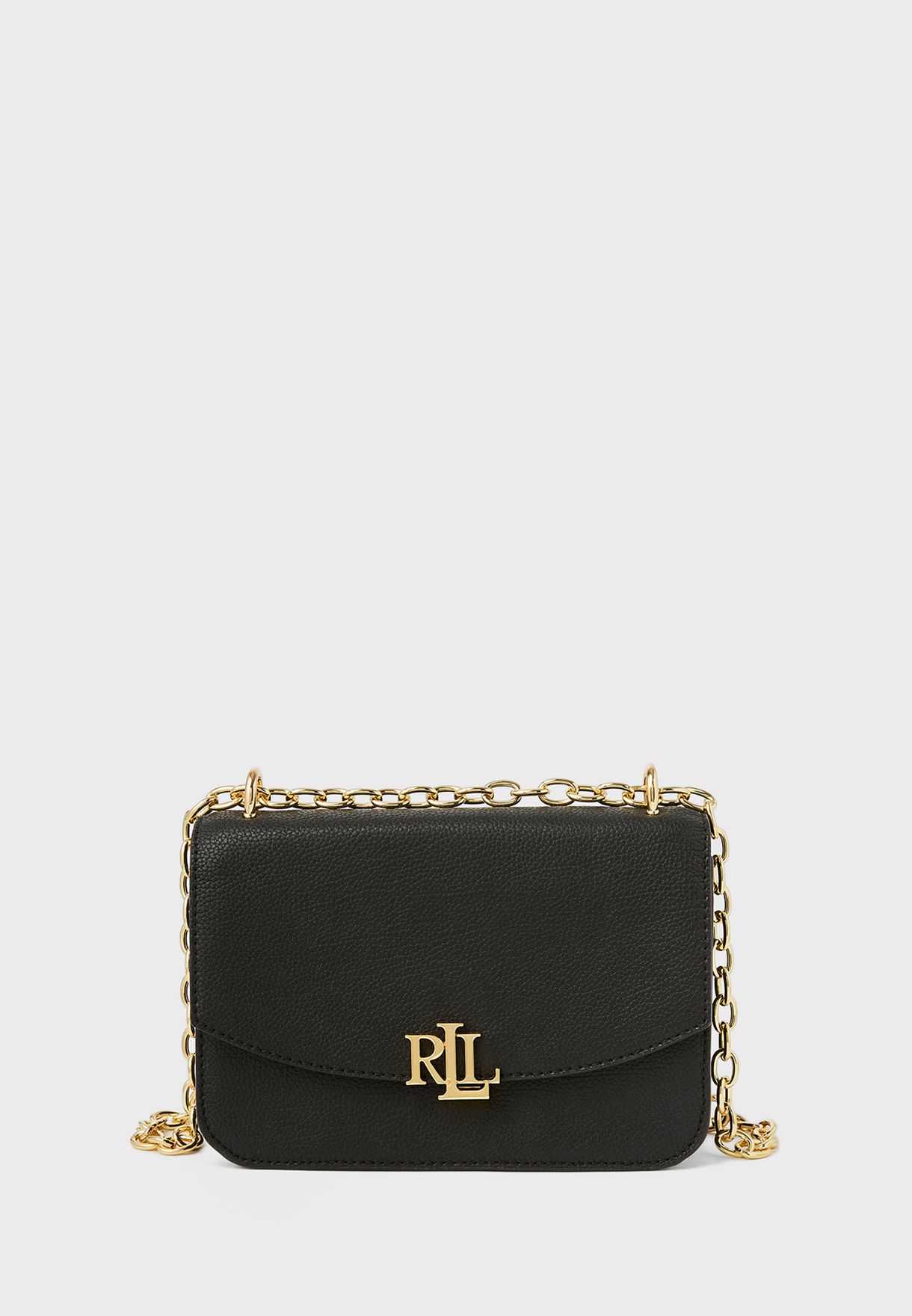 Buy Lauren Ralph Lauren black Classic Logo Detail Crossbody Bag for Women  in Riyadh, Jeddah