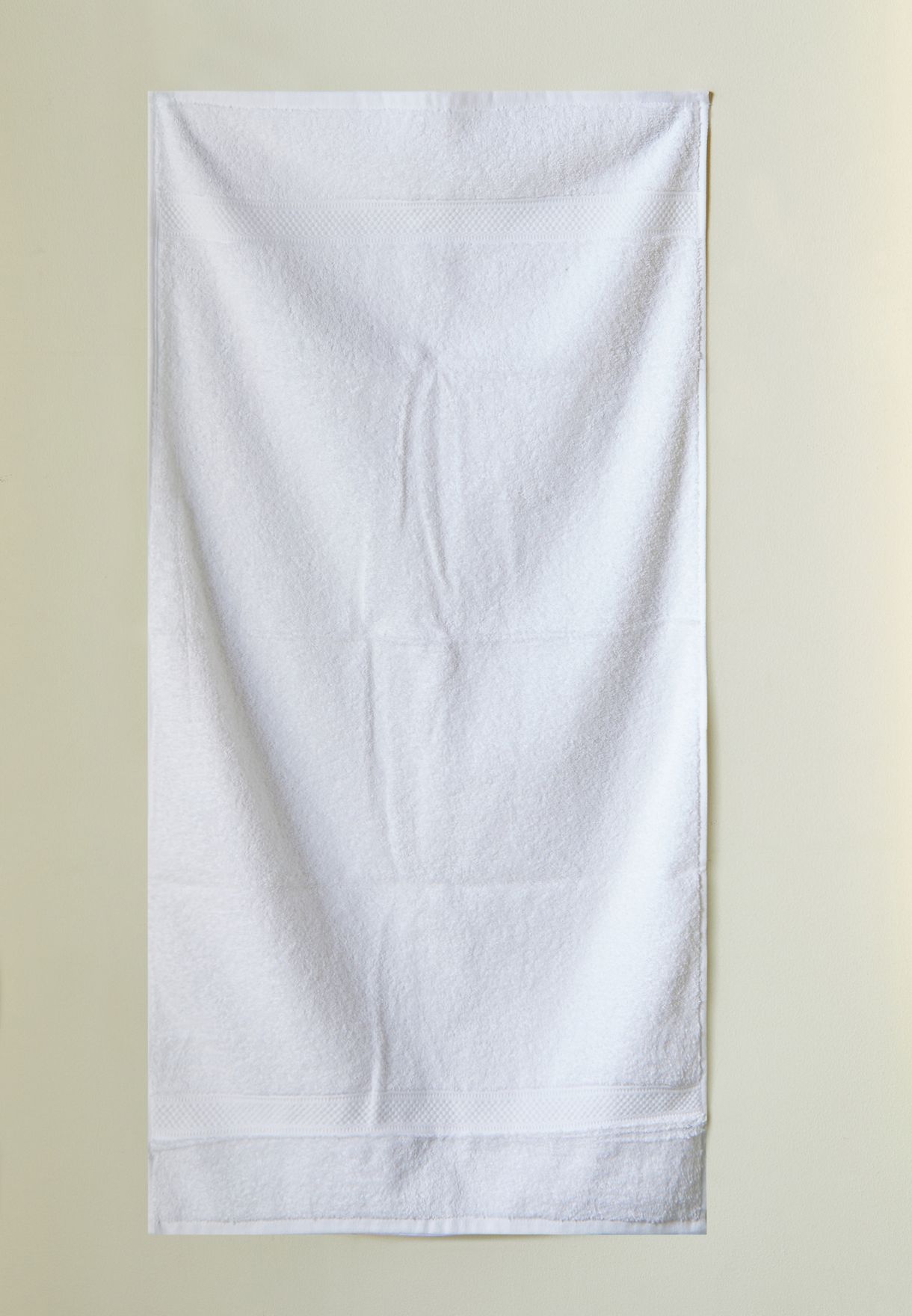 Plain White Bath Towel 50*100cm