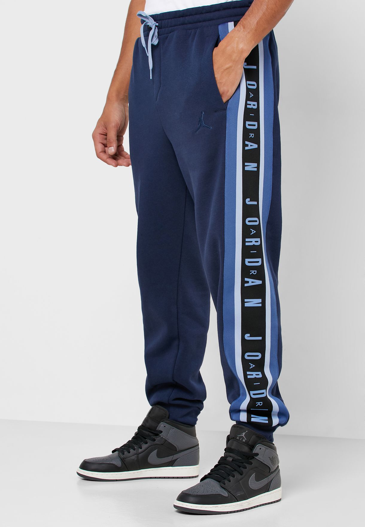 navy blue jordan pants
