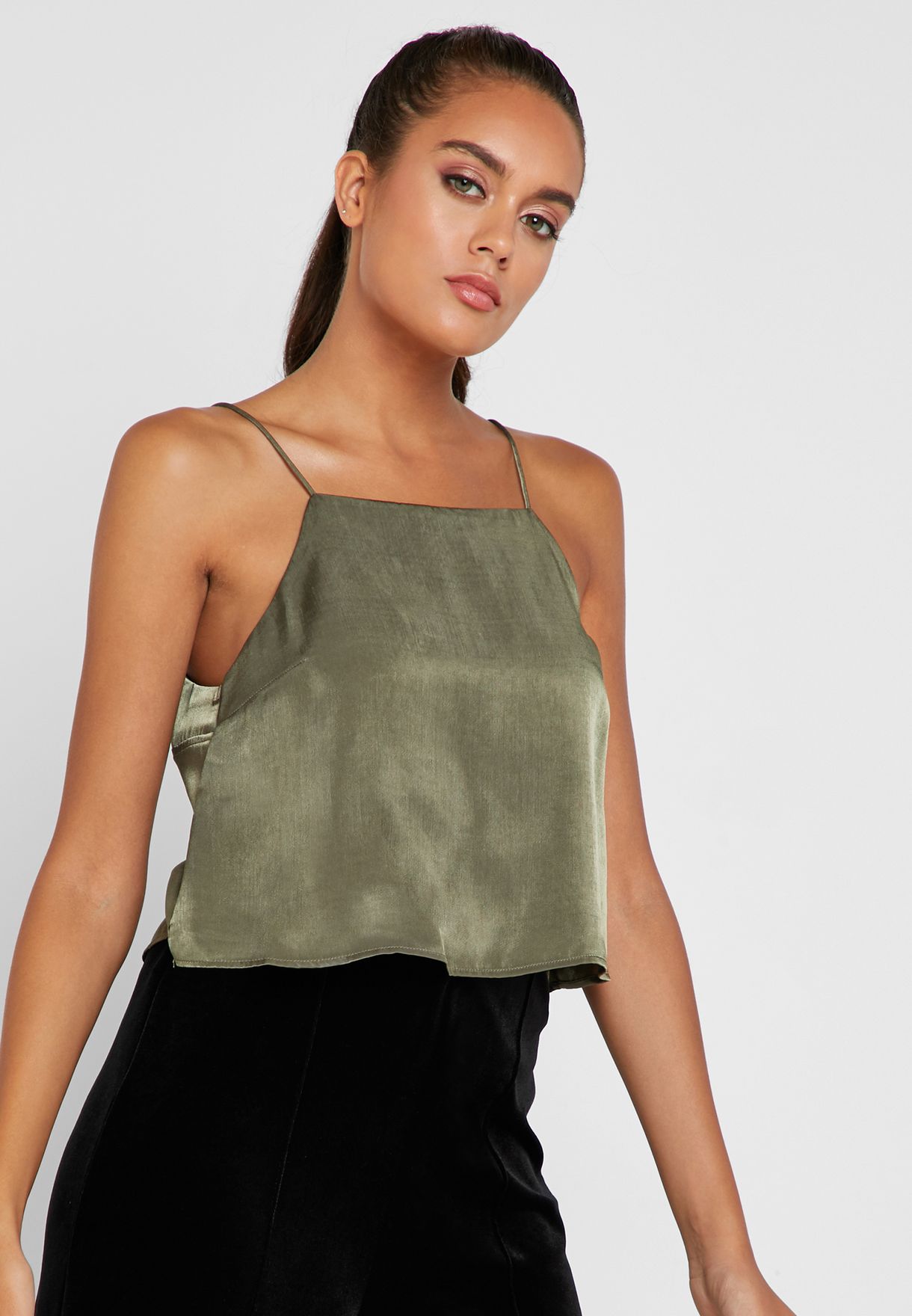 satin top forever 21