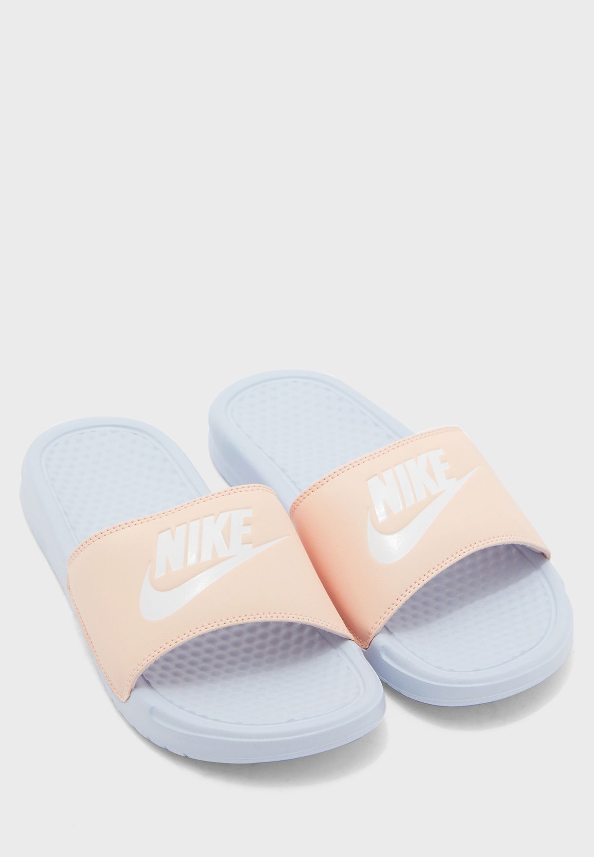 nike jdi slides white