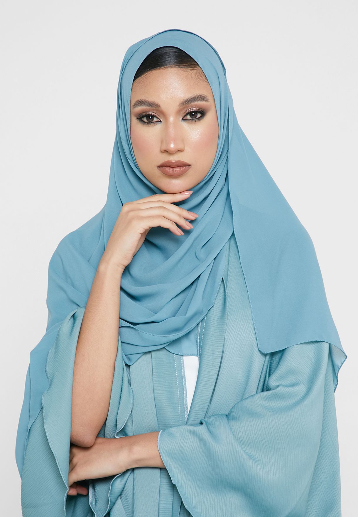 Longline Knitted Abaya
