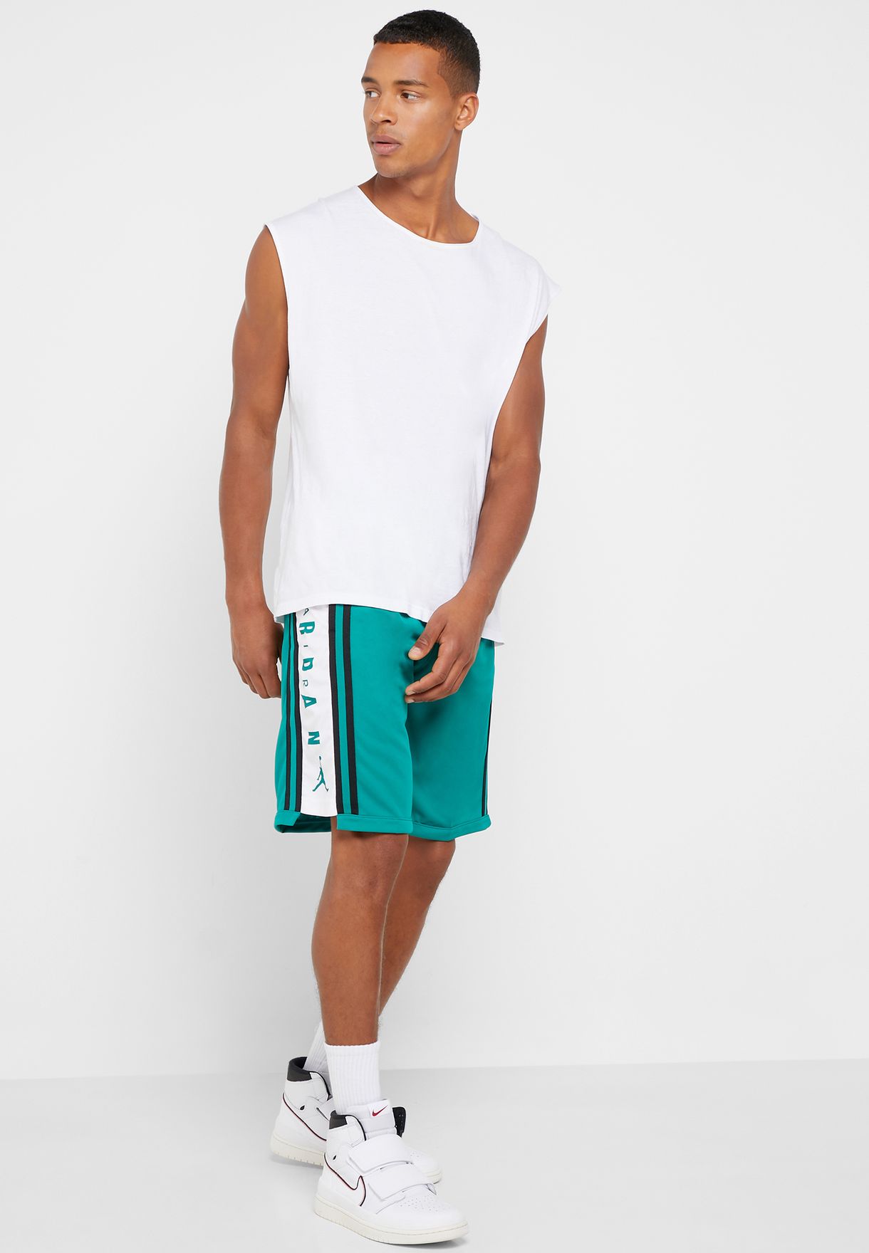Buy Nike green Jordan Basketball Shorts 
