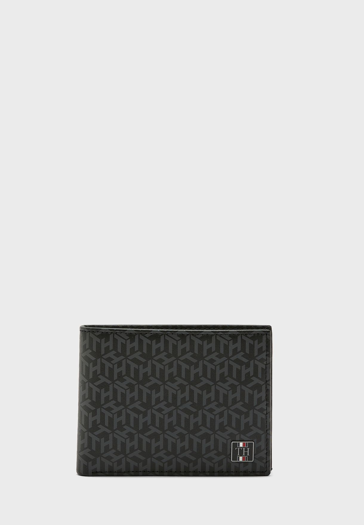 Tommy Hilfiger black Monogram Wallet 