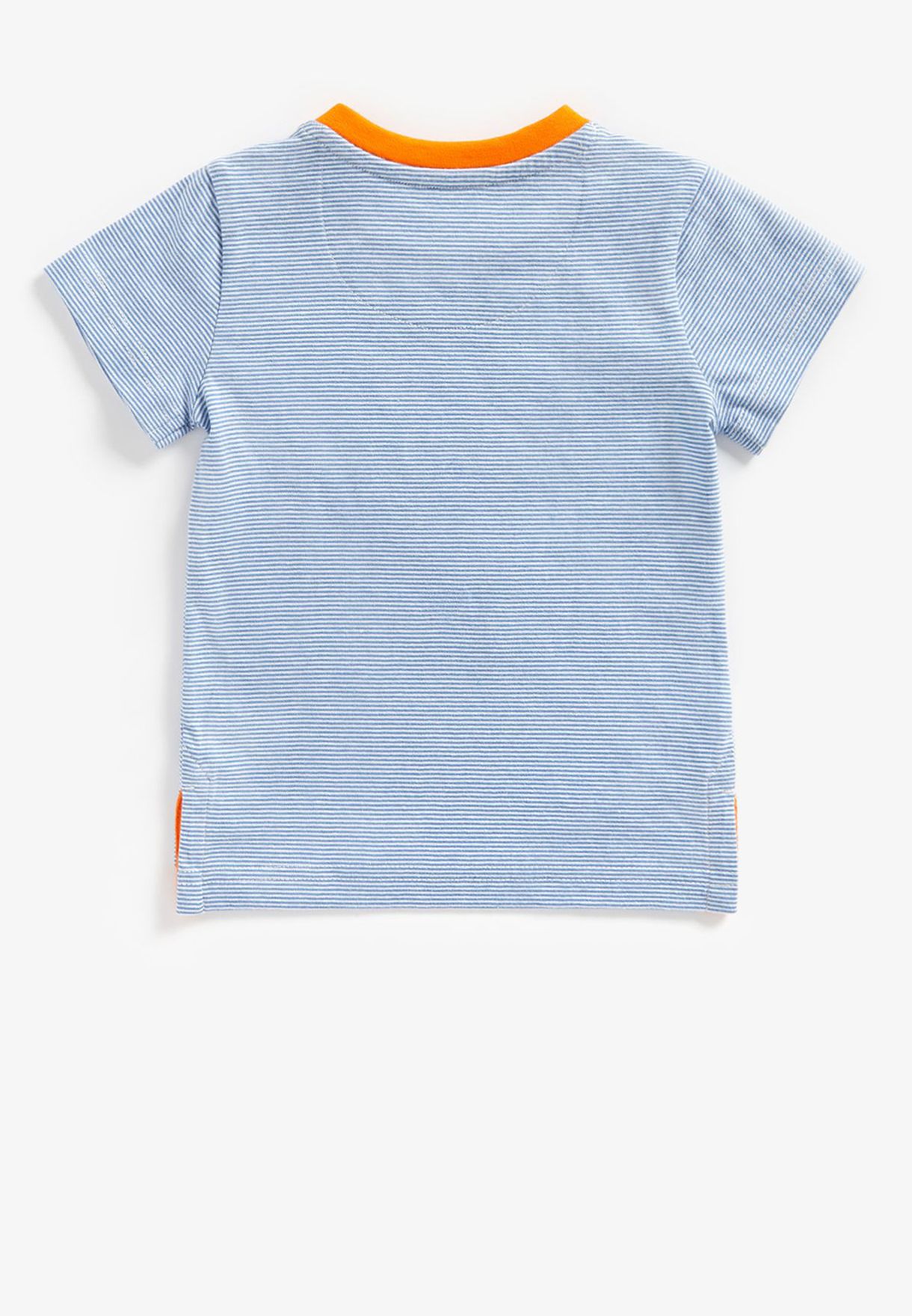 Buy Mothercare blue Kids Graphic T-Shirt for Kids in Riyadh, Jeddah