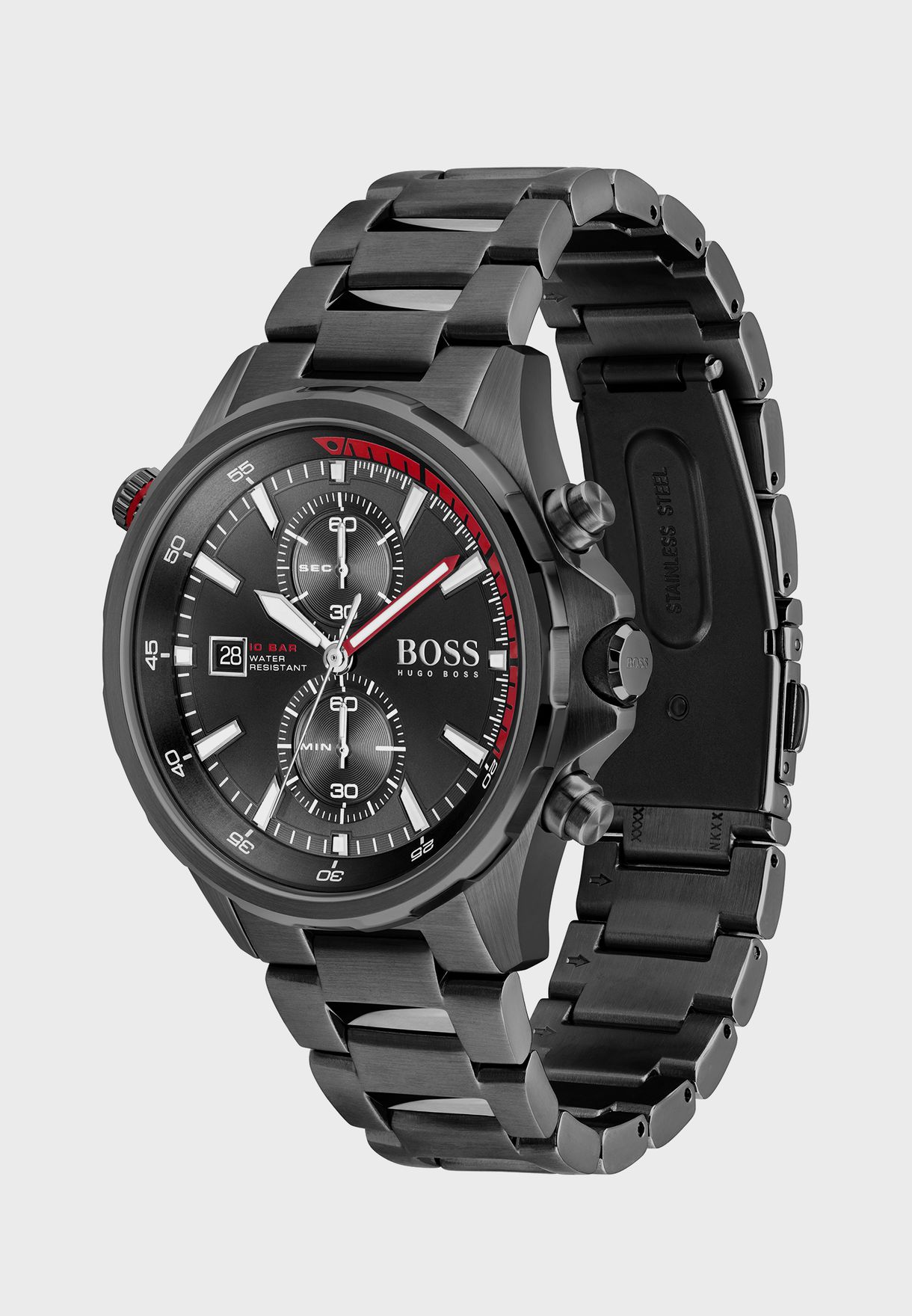Stainless Steel Chronograph Watch