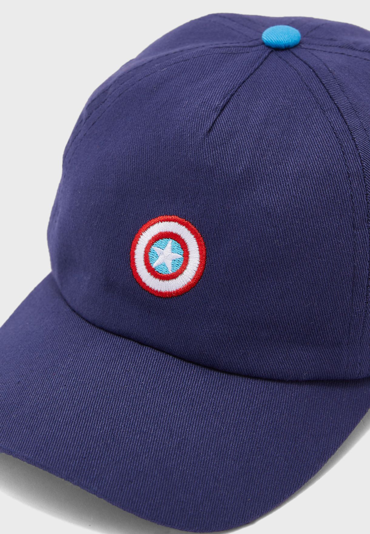 Kids Captain America Logo Cap