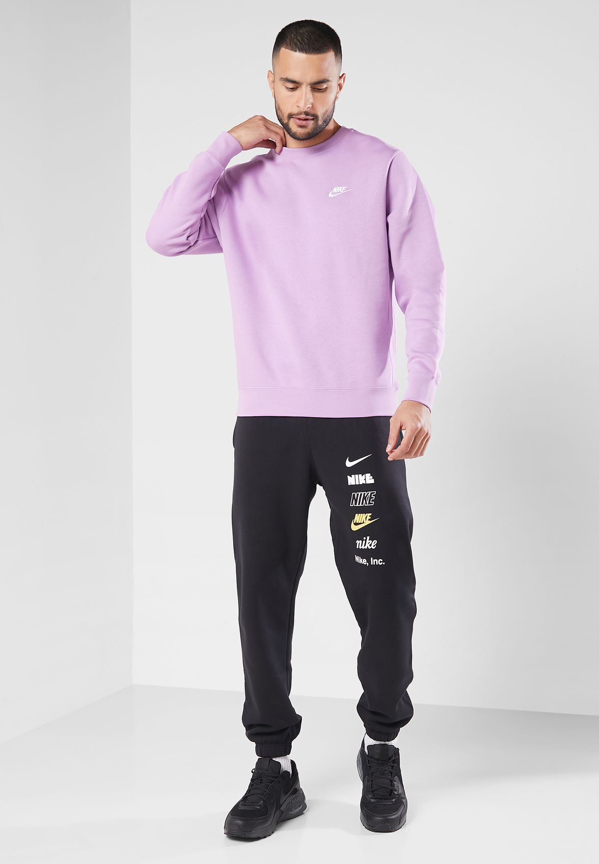 Logo Club Cuffed Sweatpants