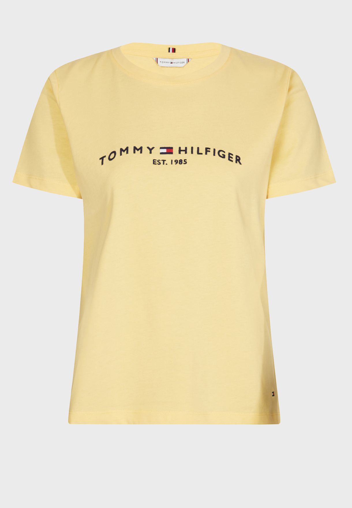 mustard tommy hilfiger t shirt