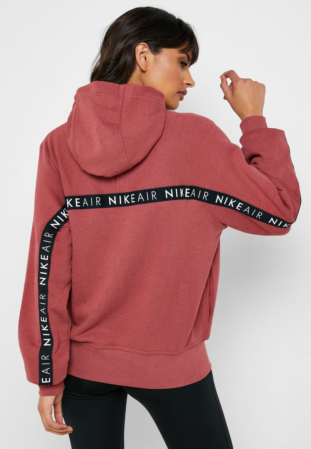 Buy Nike pink Air Fleece Hoodie for Women in Dubai, Abu Dhabi