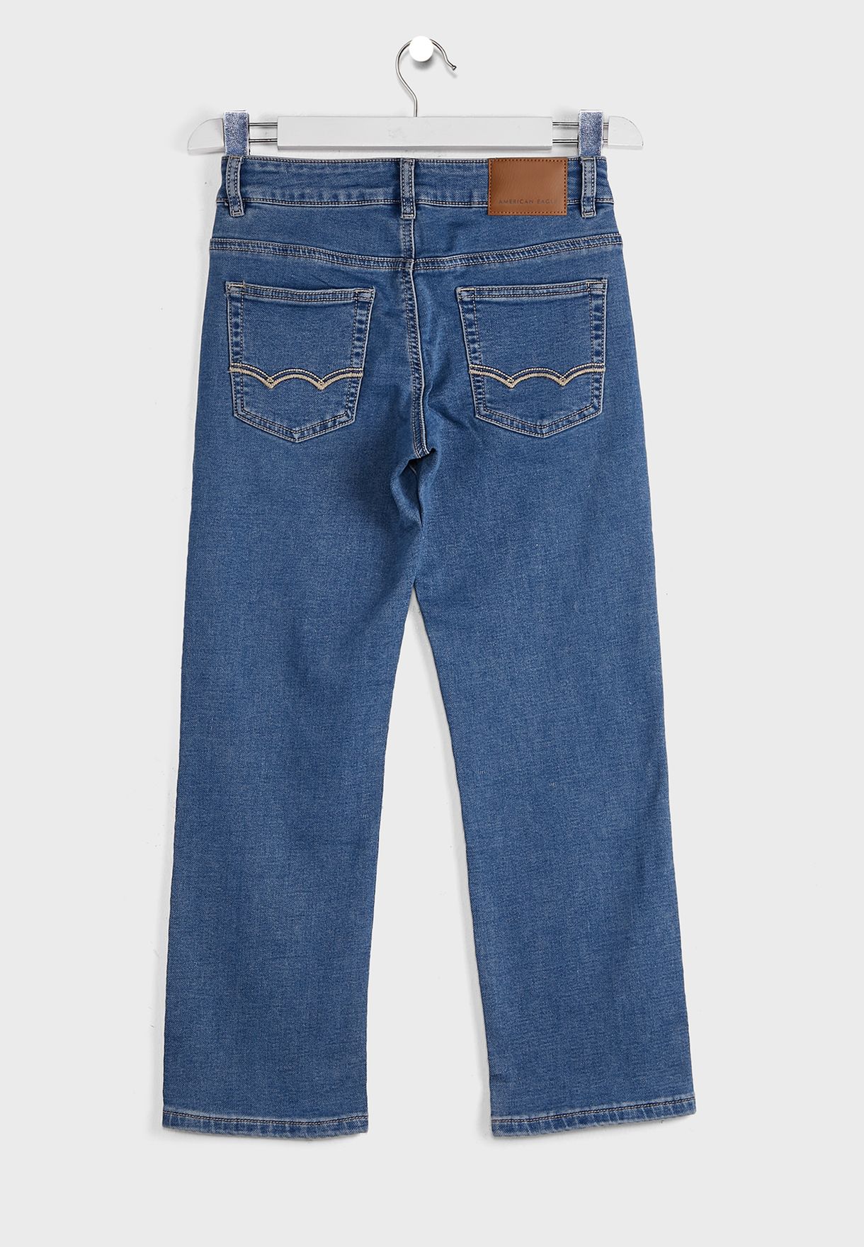 Kids Mid Wash Relaxed Fit Jeans