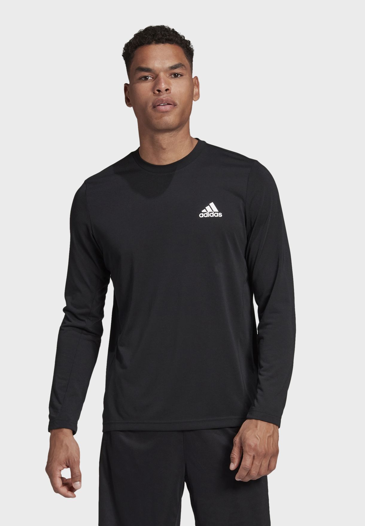 Buy adidas black Feel Ready T-Shirt for Men in MENA, Worldwide | GD5280