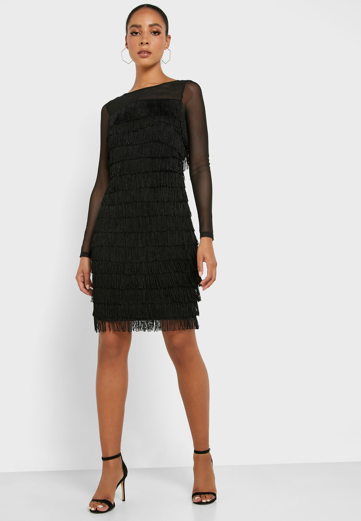 wallis fringe dress