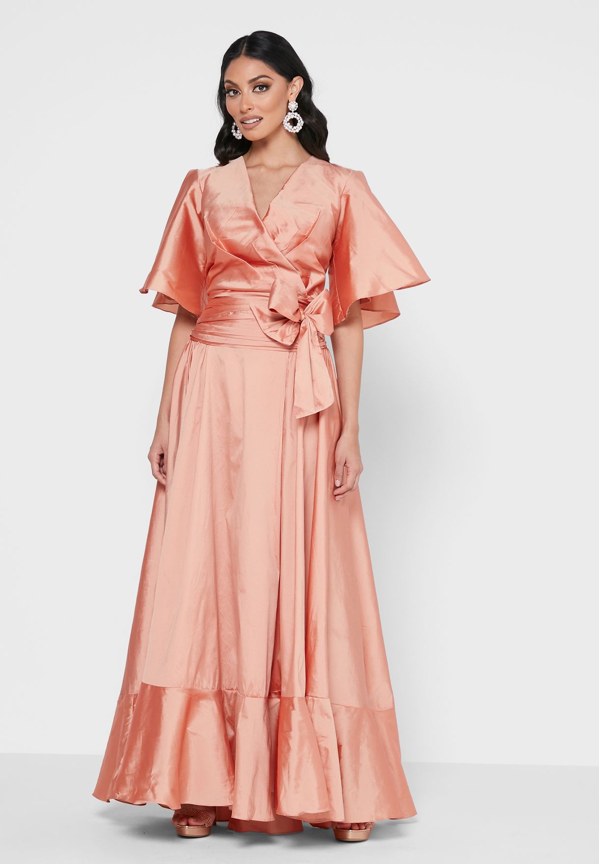 Silk Tafetta Dress