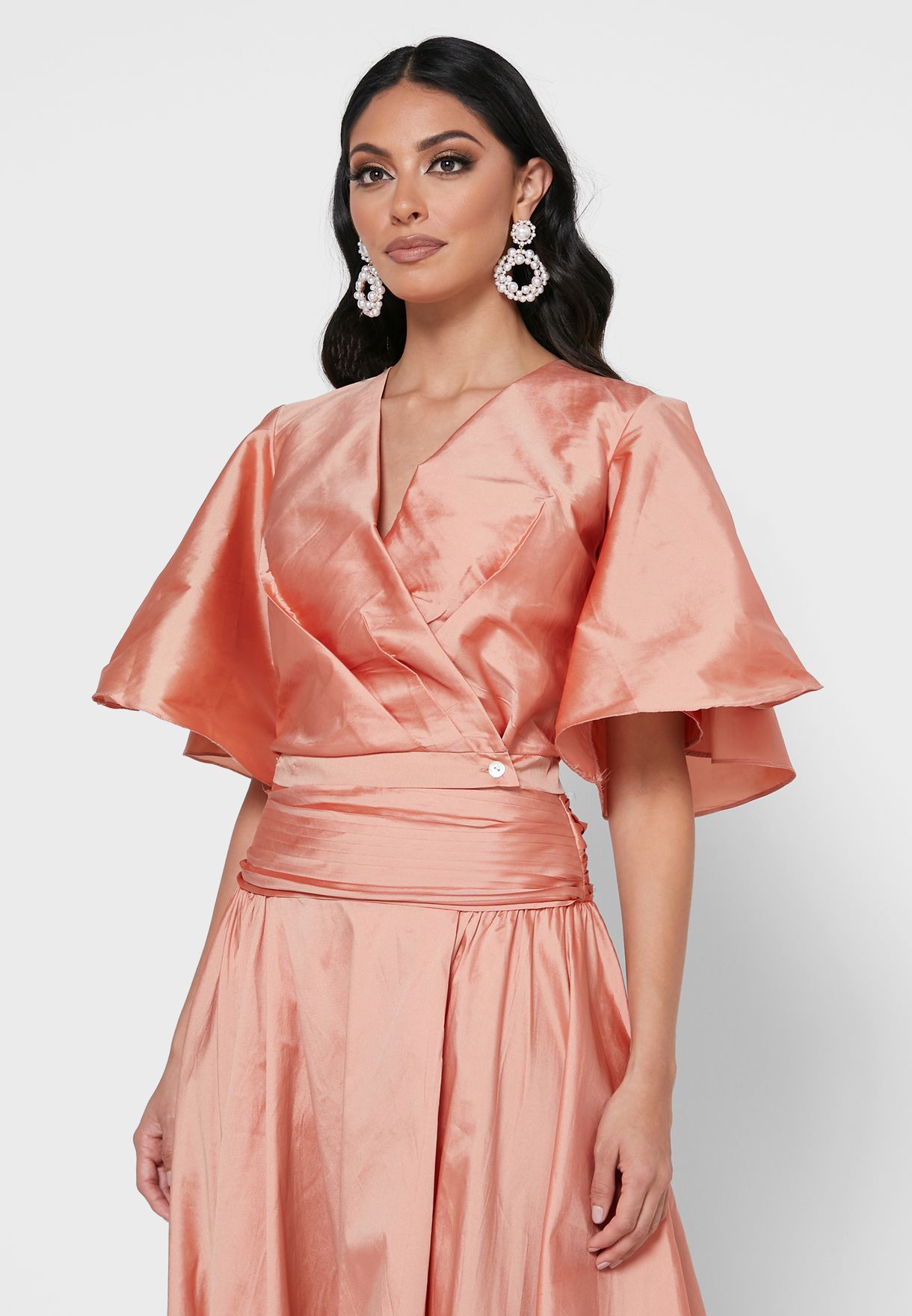 Silk Tafetta Dress