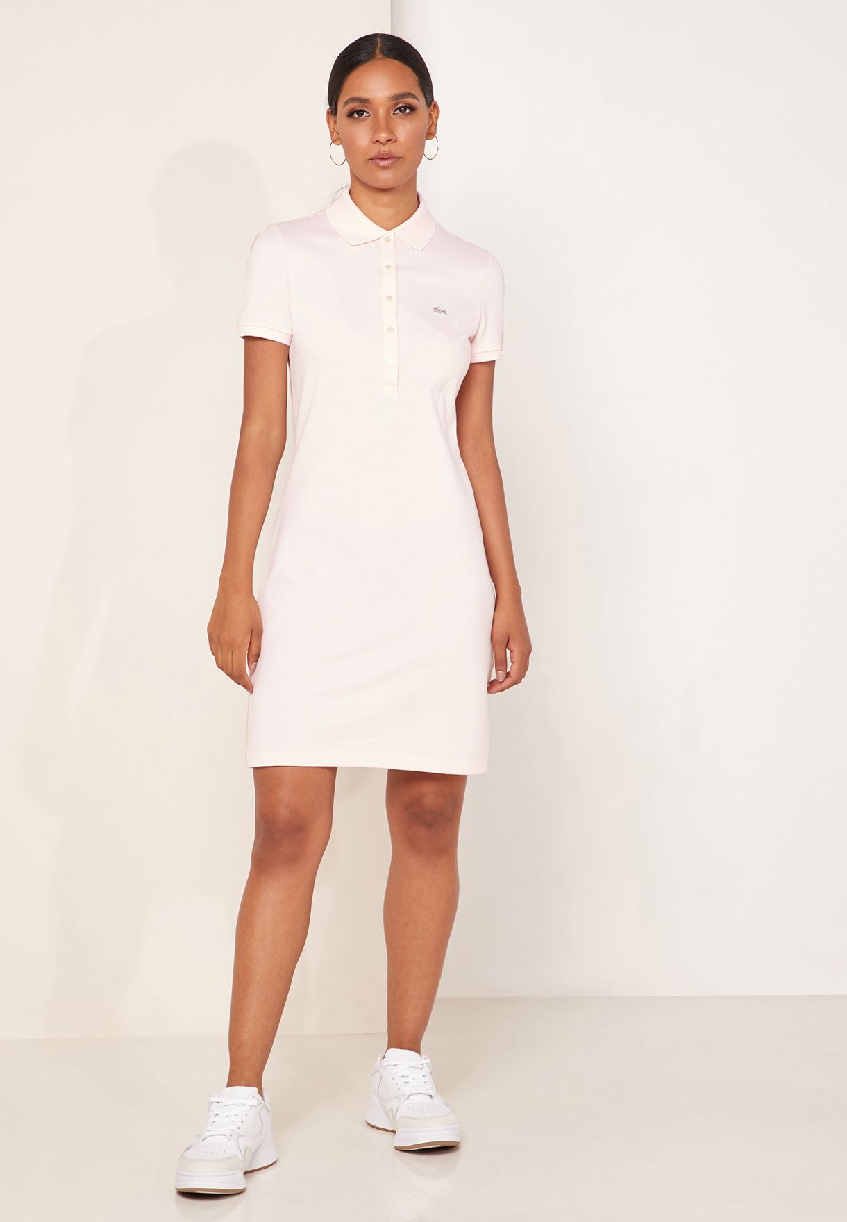 Lacoste Polo Dress White | fgqualitykft.hu