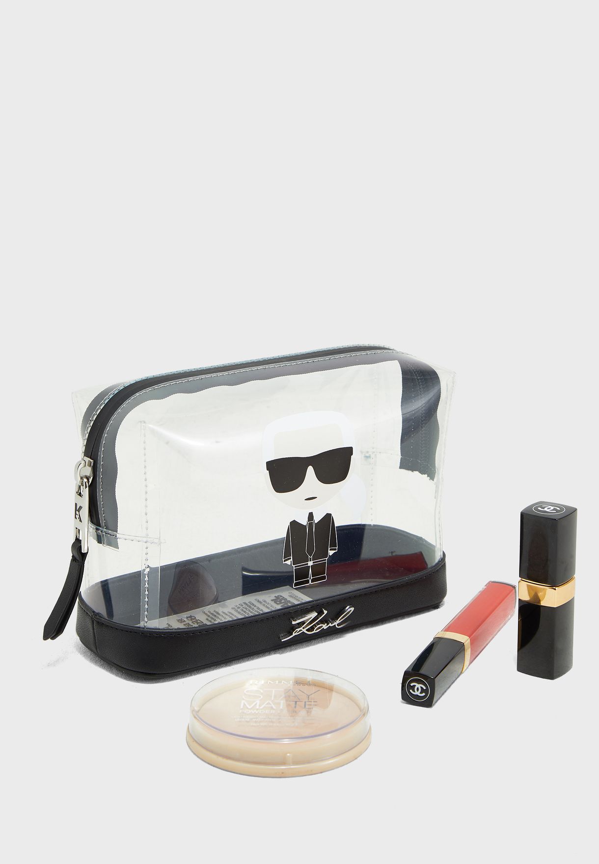 karl lagerfeld clear bag