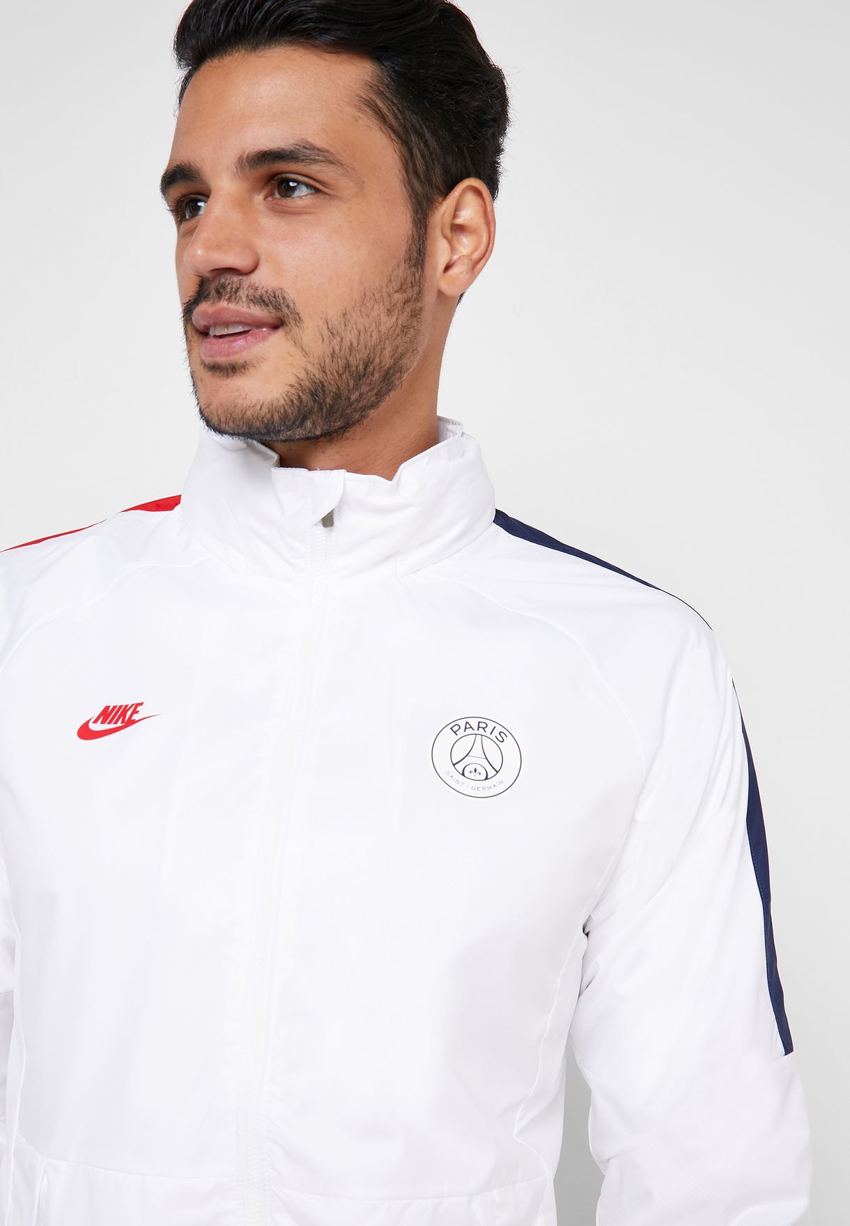 Buy Nike white PSG Club Hoodie for Men in Dubai, Abu Dhabi