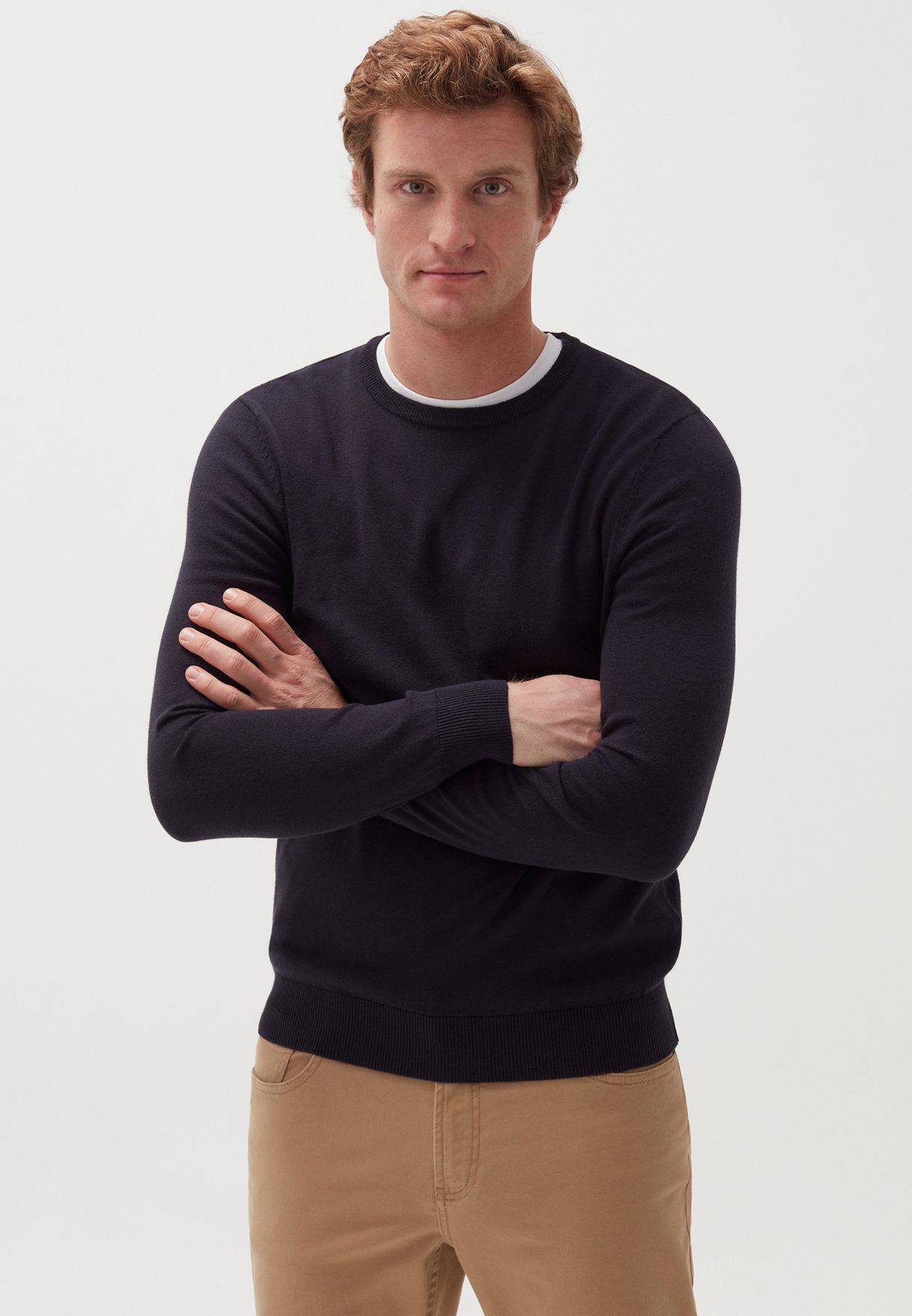 Caual Crew Neck Sweater
