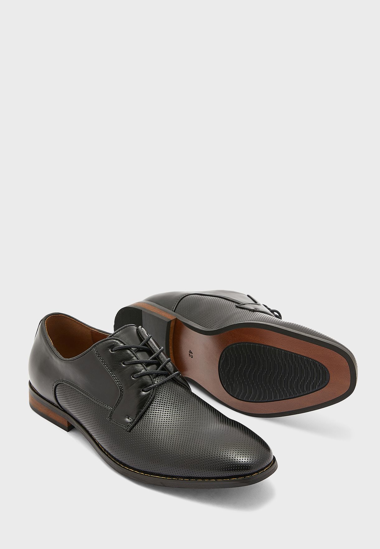 Classic Burnished Formal Lace Up