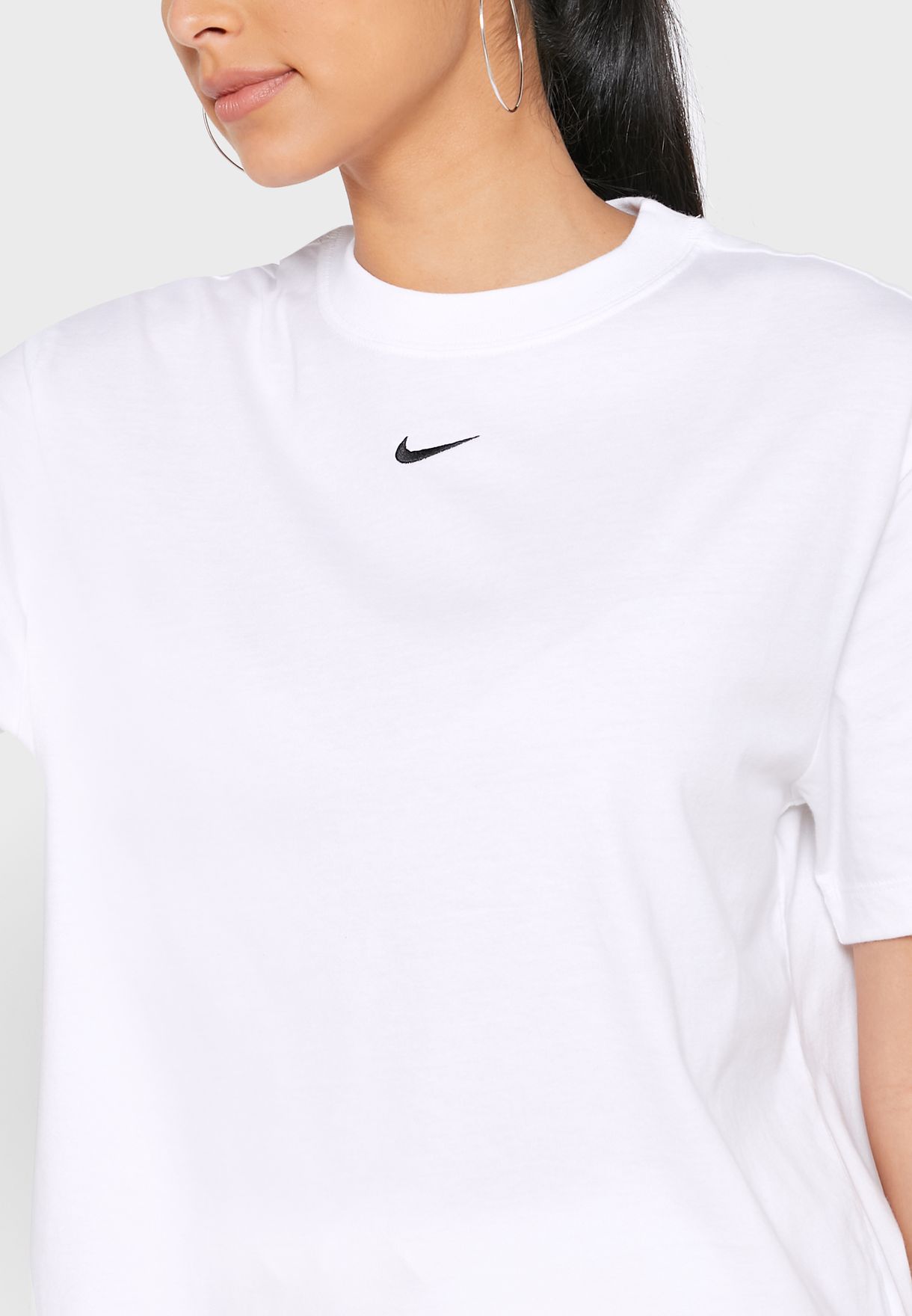 Buy Nike white NSW Essential T-Shirt 