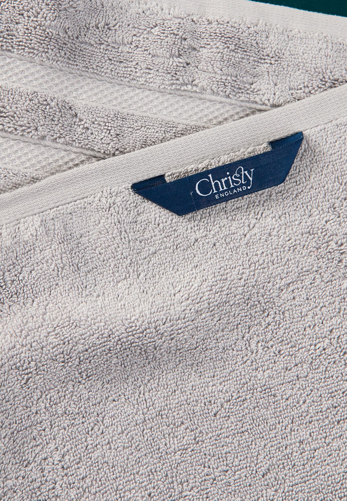Chroma Bath Sheet In Dove Grey