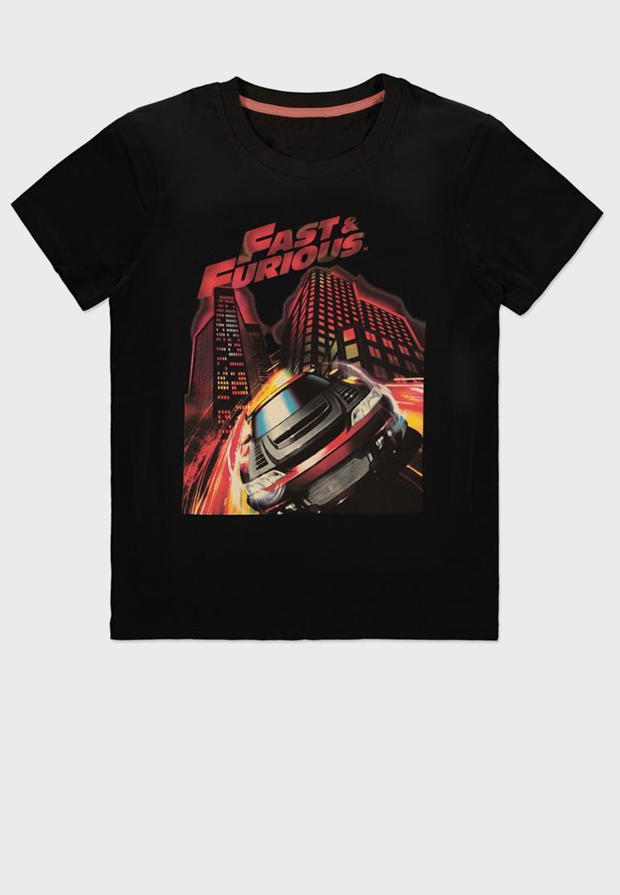 Fast & Furious City Drift Crew Neck T-Shirt