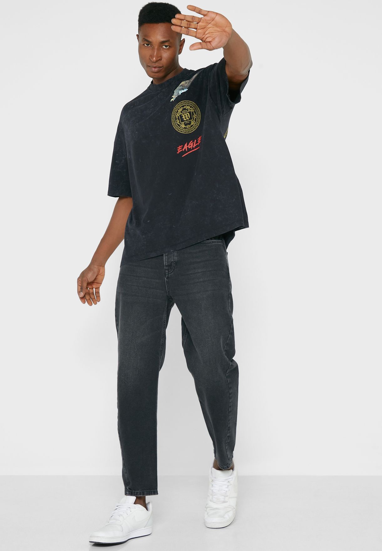 Rinse Tapered Fit Jeans