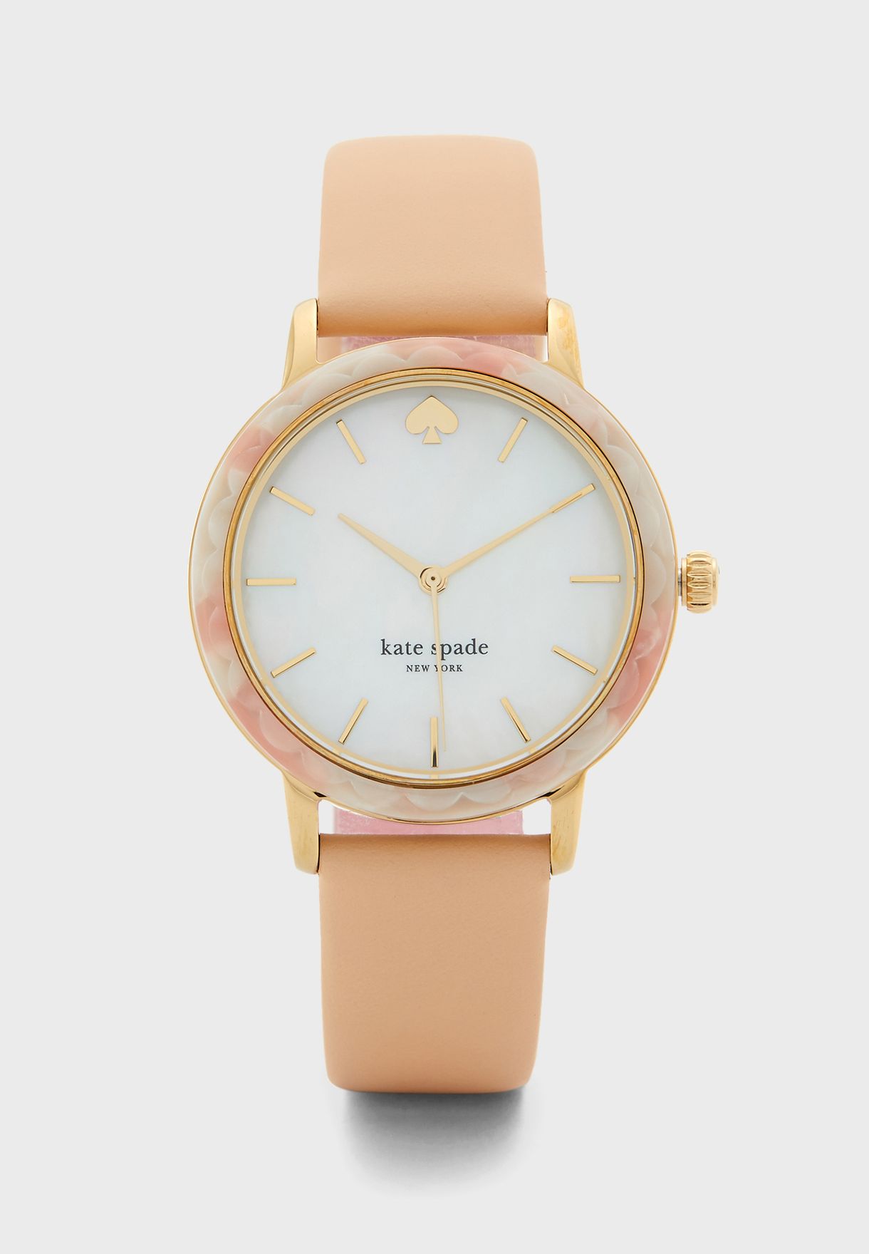 Buy Kate Spade beige Classic Leather Strap Analog Watch for Women in  Muscat, Salalah