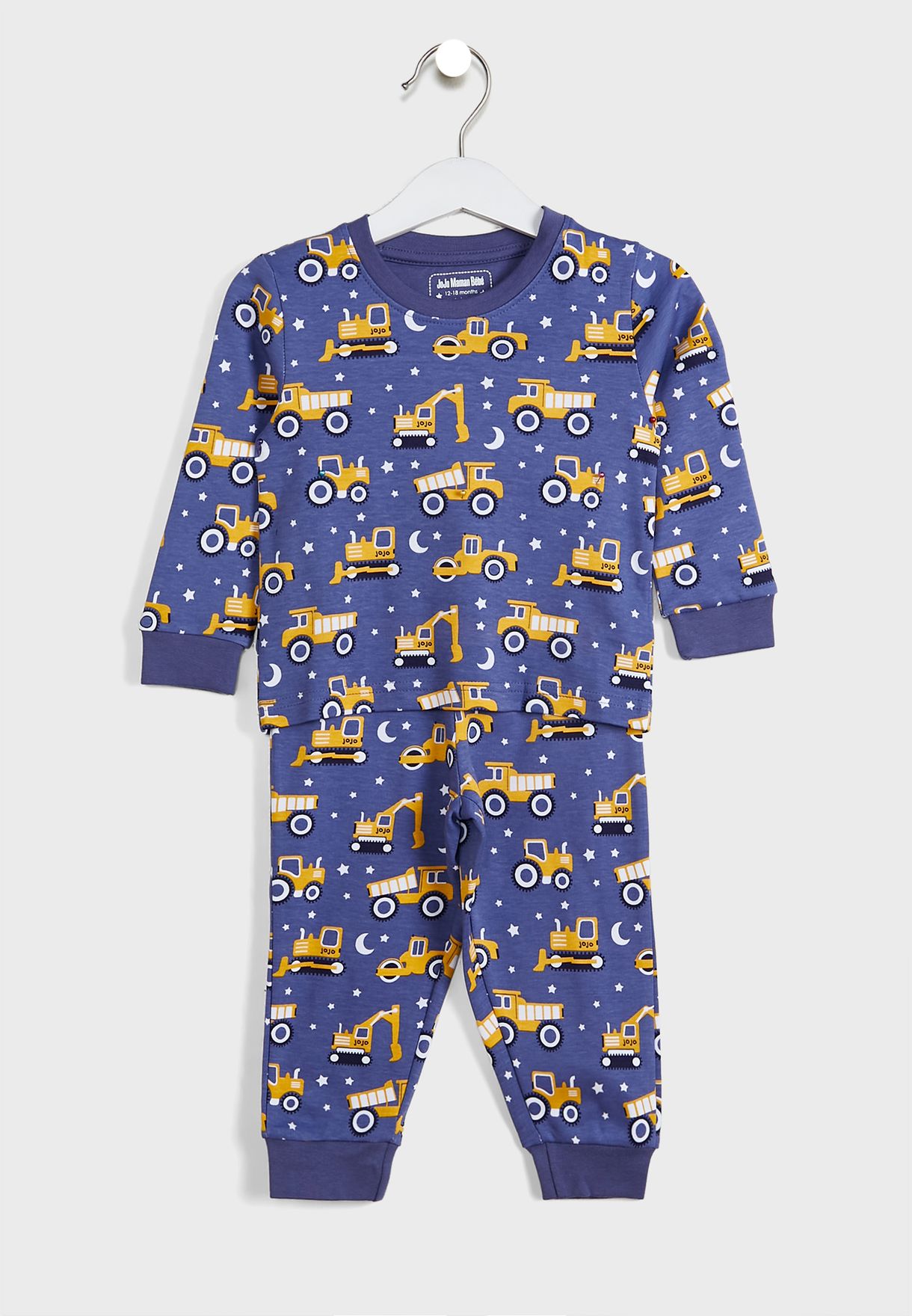 Kids 2 Pack Digger Pyjama Set