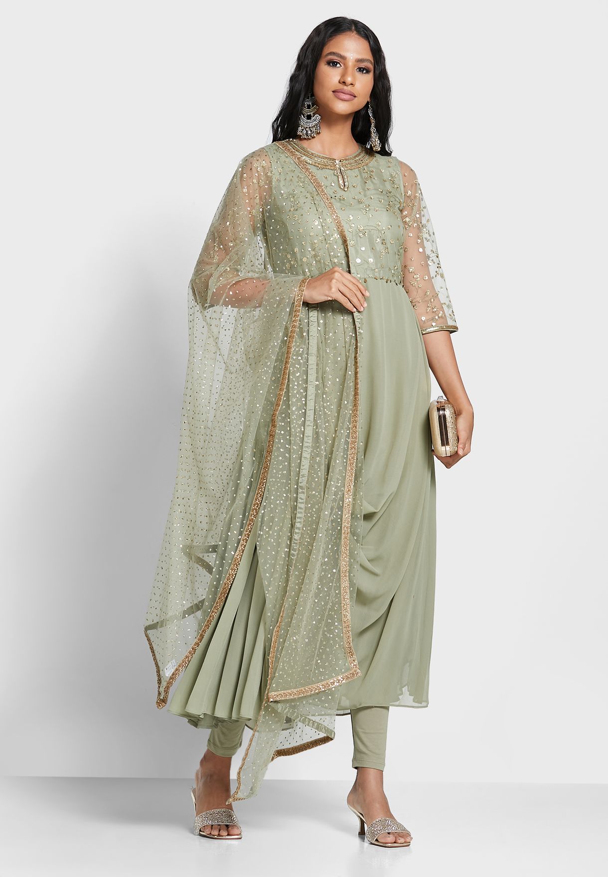 mesh kurti