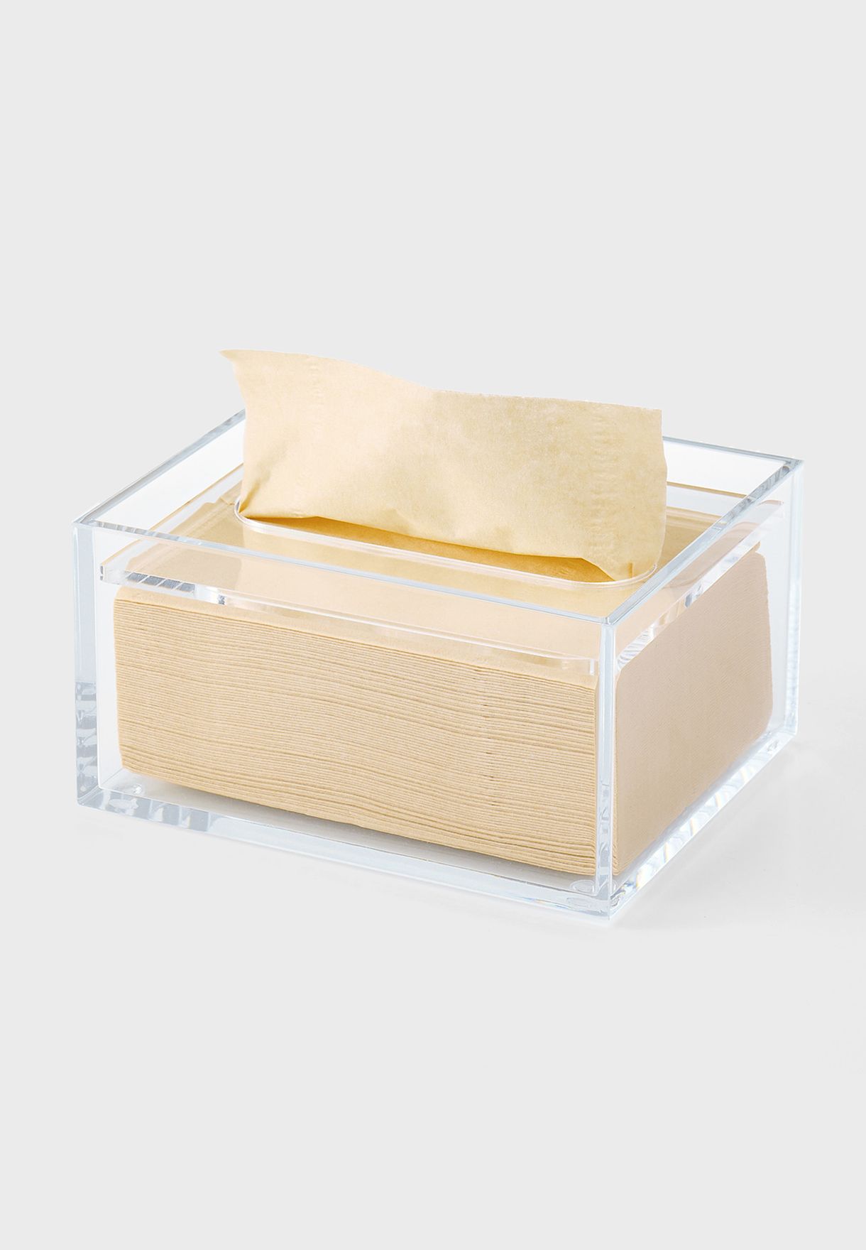 Acrylic Table Top Tissue Case