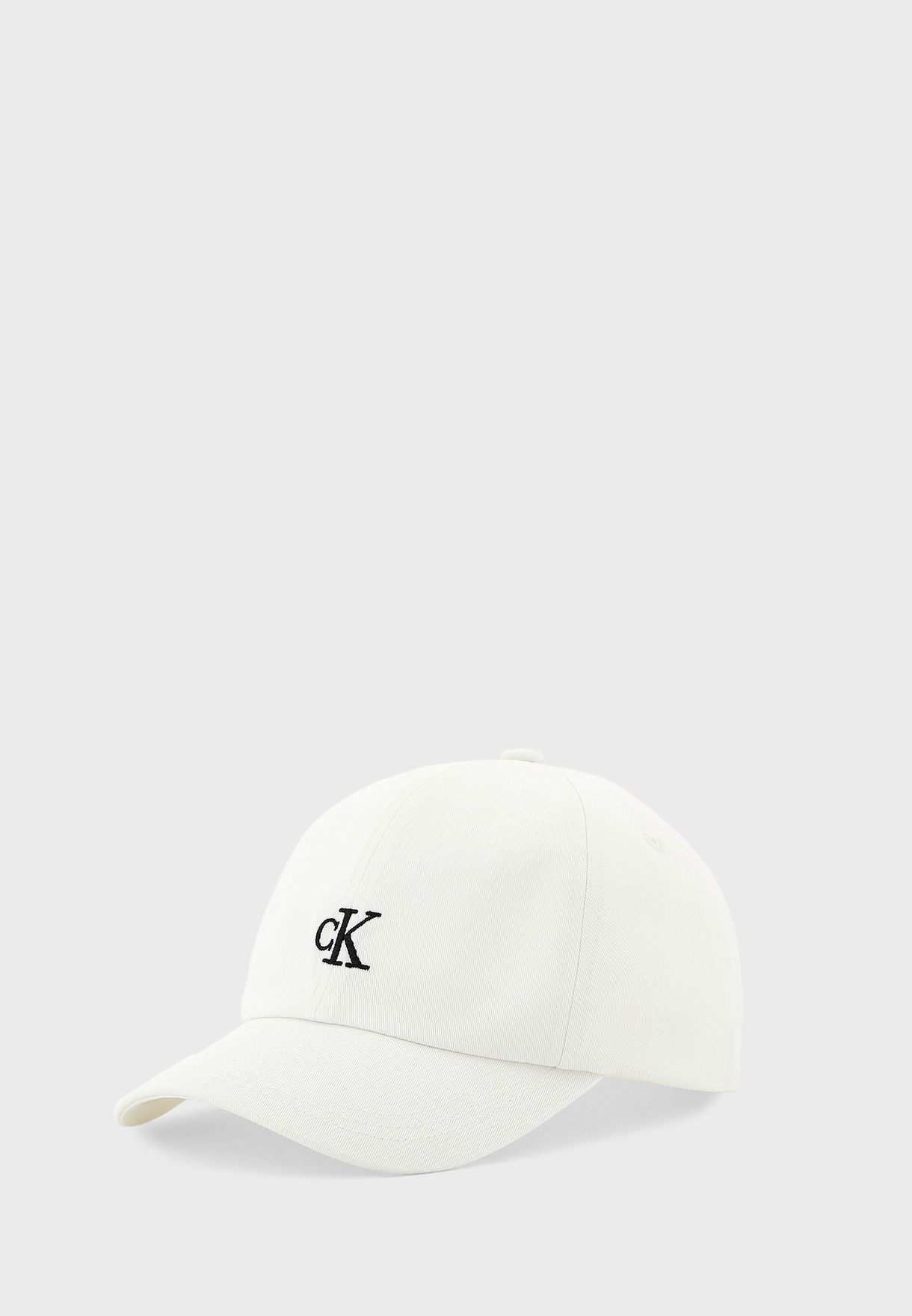 Kids Monogram Curved Peak Cap