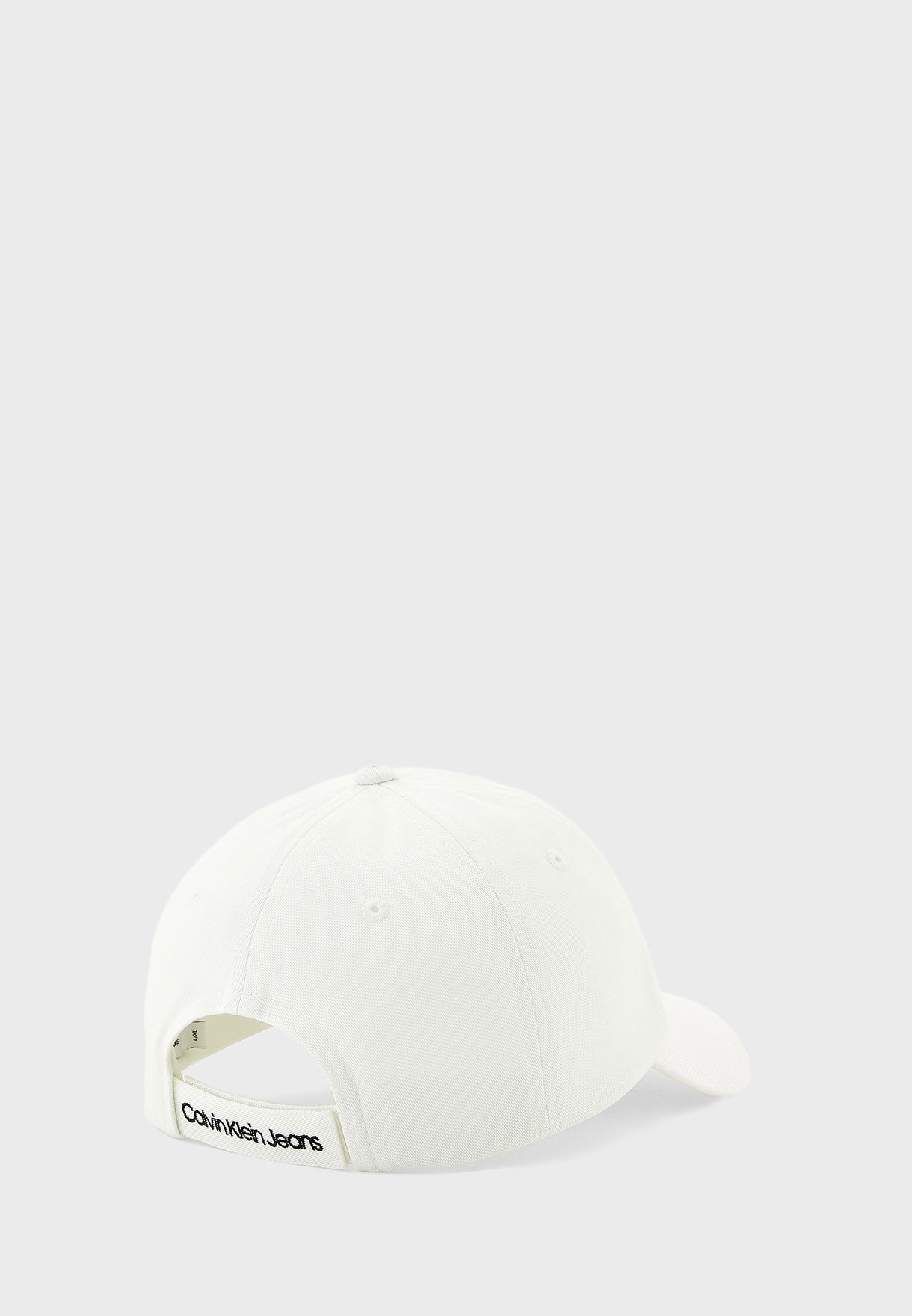 Kids Monogram Curved Peak Cap
