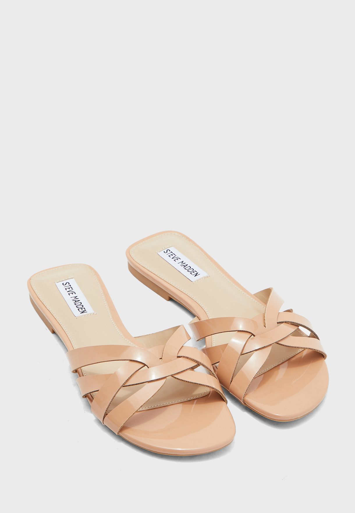 tan sandals with small heel